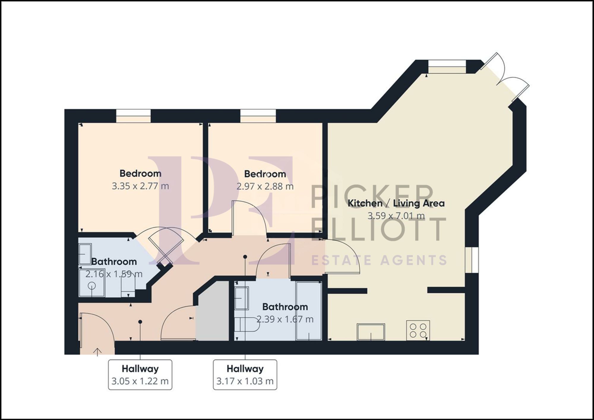 Southfield Road, Ashby House Southfield Road, LE10 Floorplan