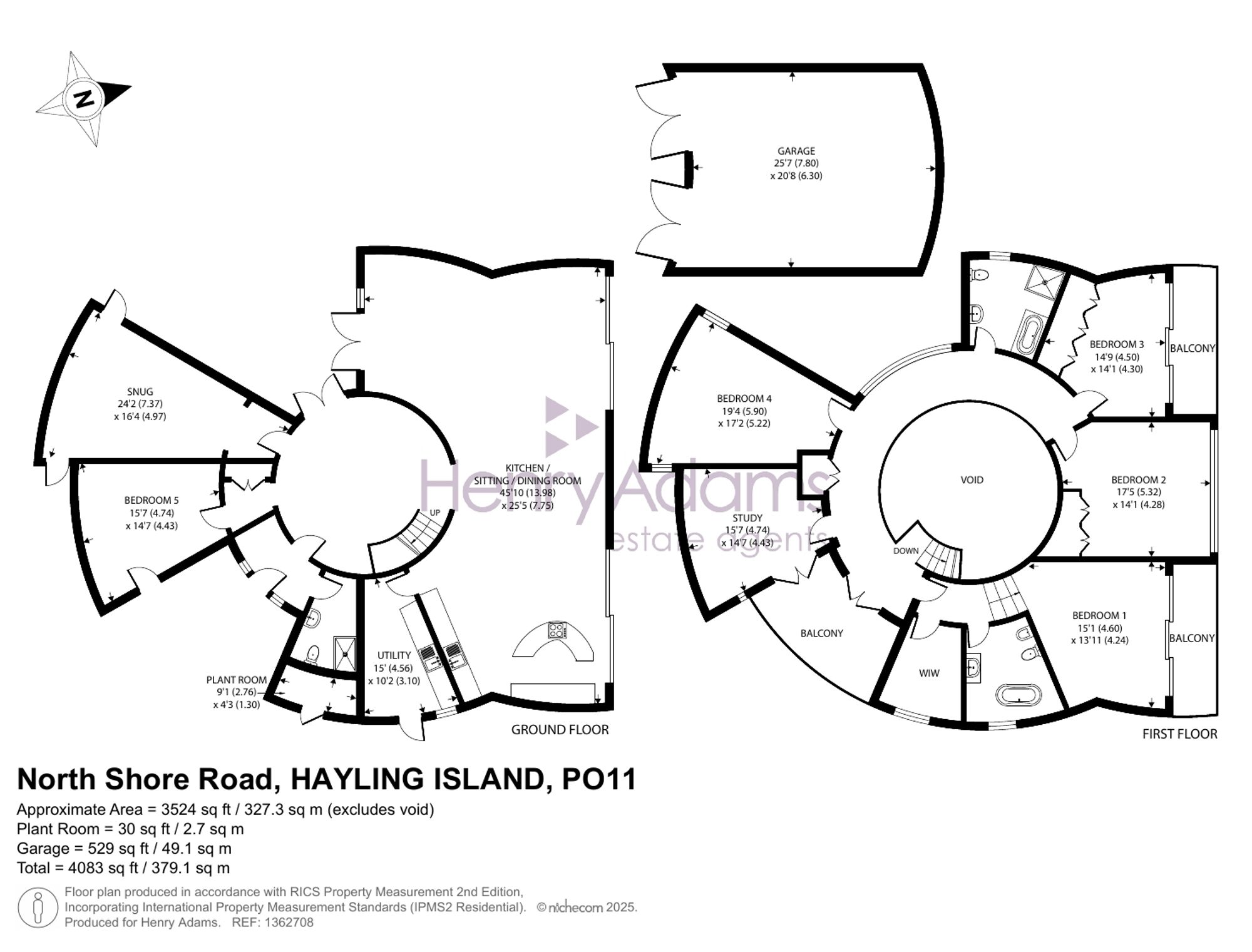 North Shore Road, Hayling Island, PO11 floorplan