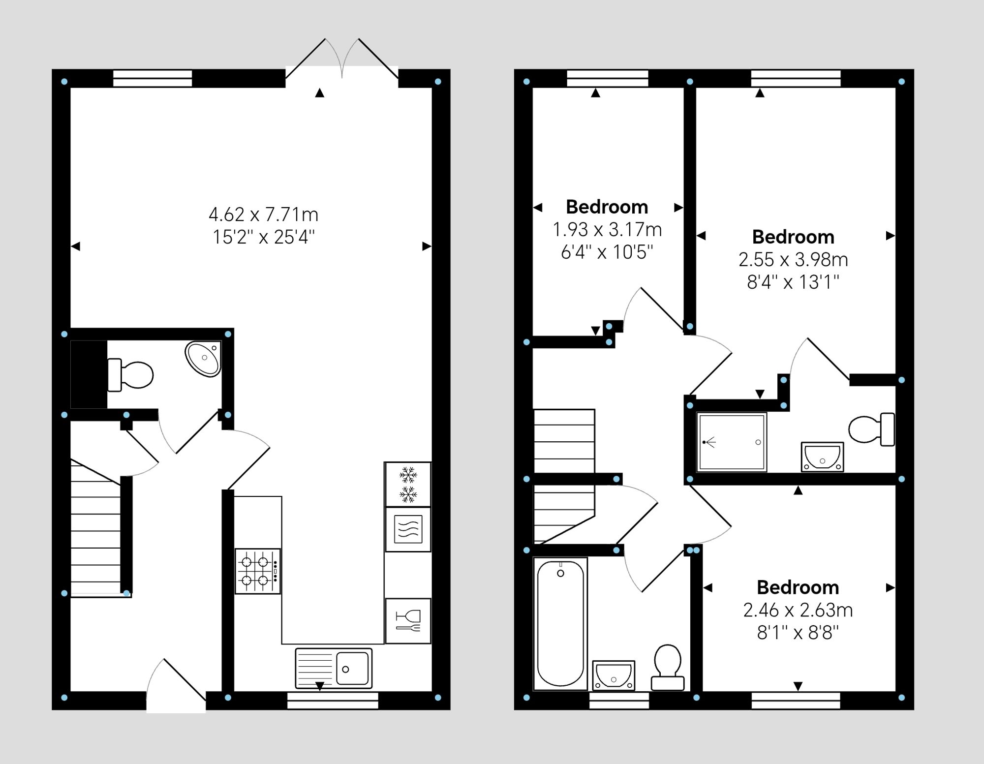 Northfield Road, Sapcote, LE9 Floorplan