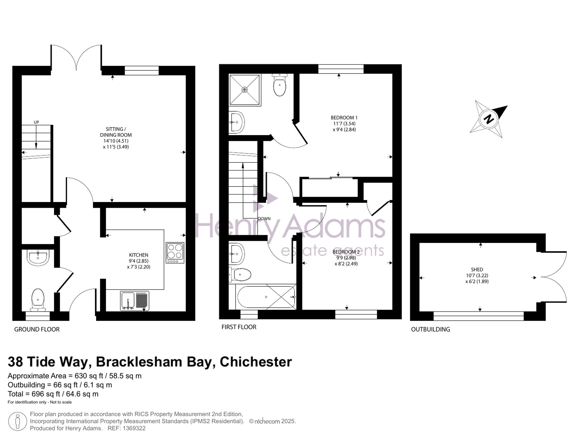 Tide Way, Bracklesham Bay, PO20 floorplan