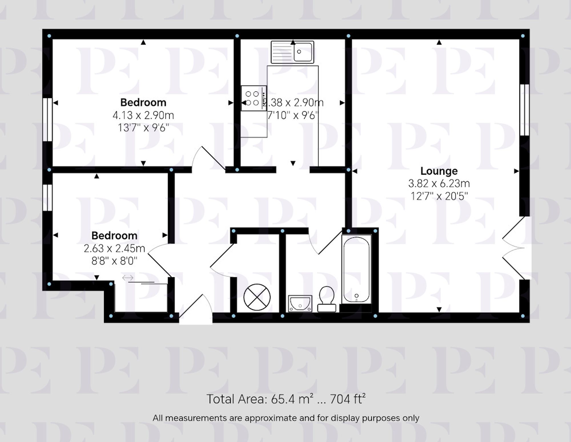 Trinity Lane, Weavers Court, LE10 Floorplan