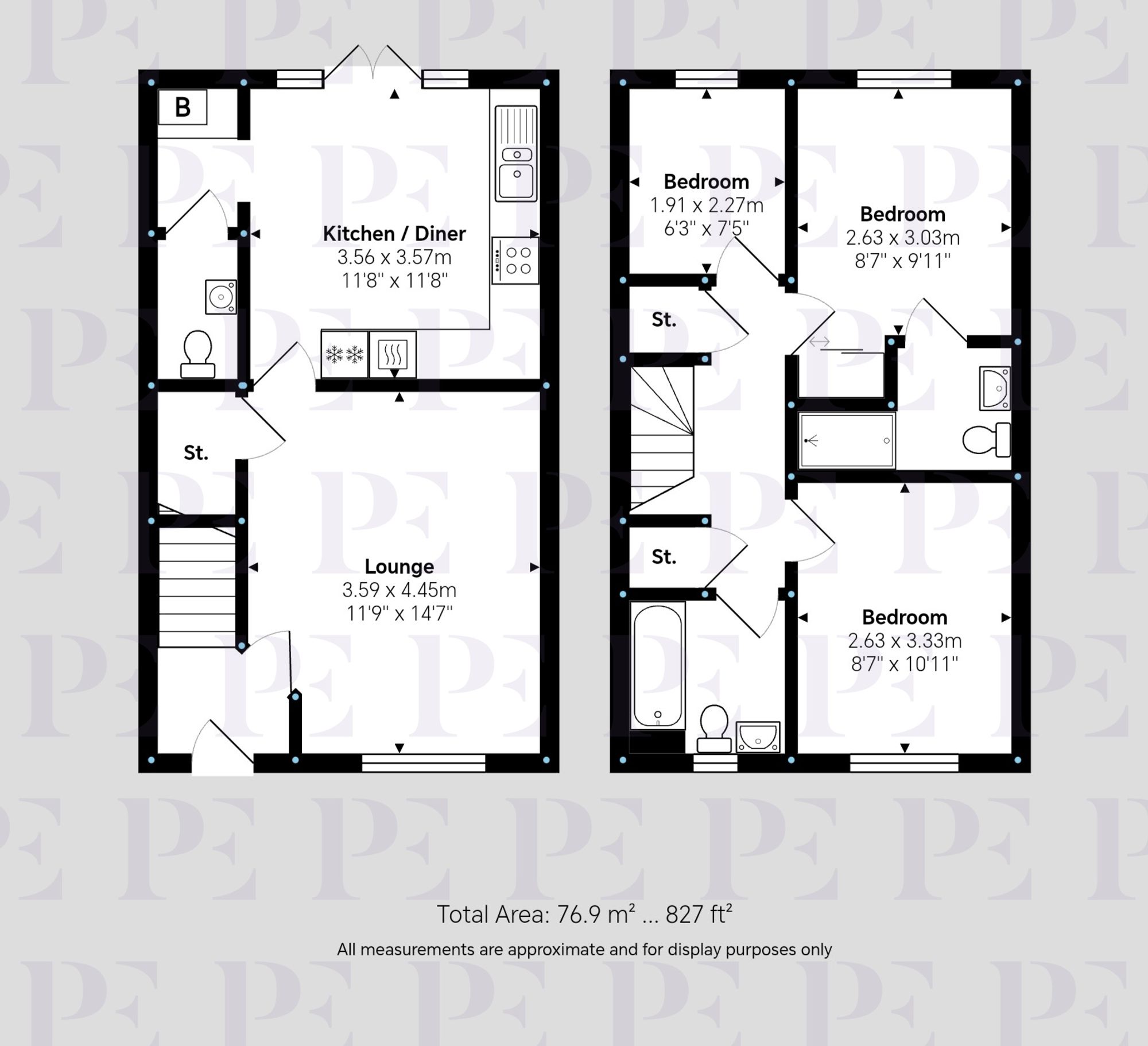 Holywell Fields, Hinckley, LE10 Floorplan