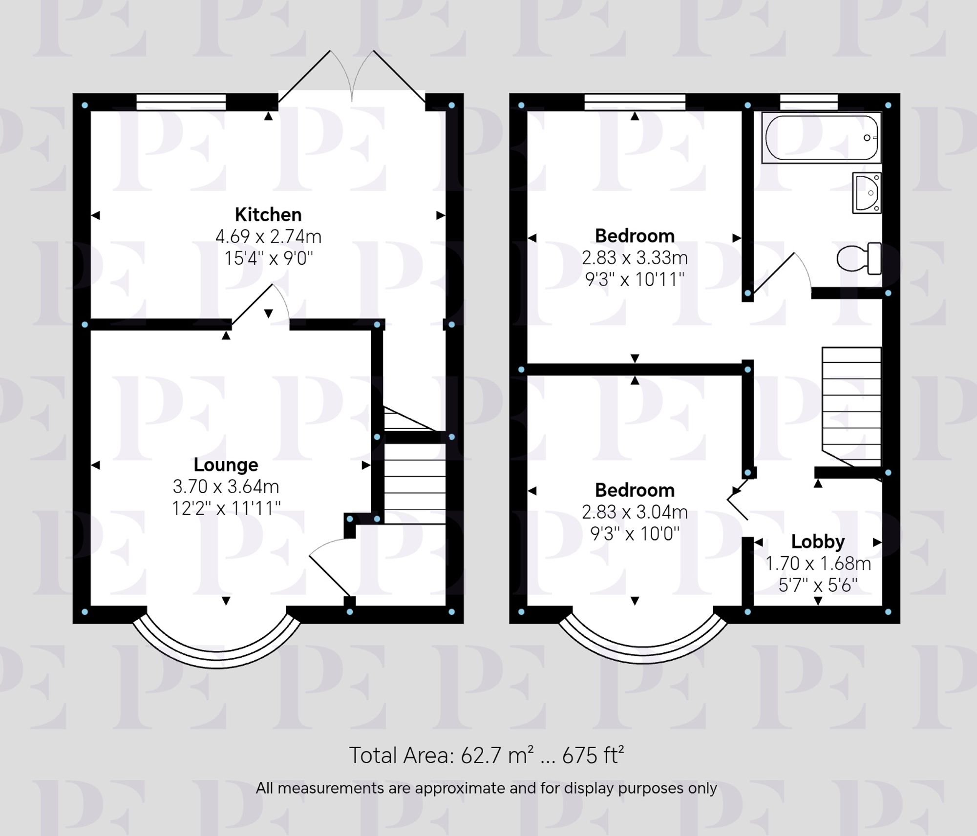 Strathmore Road, Hinckley, LE10 Floorplan