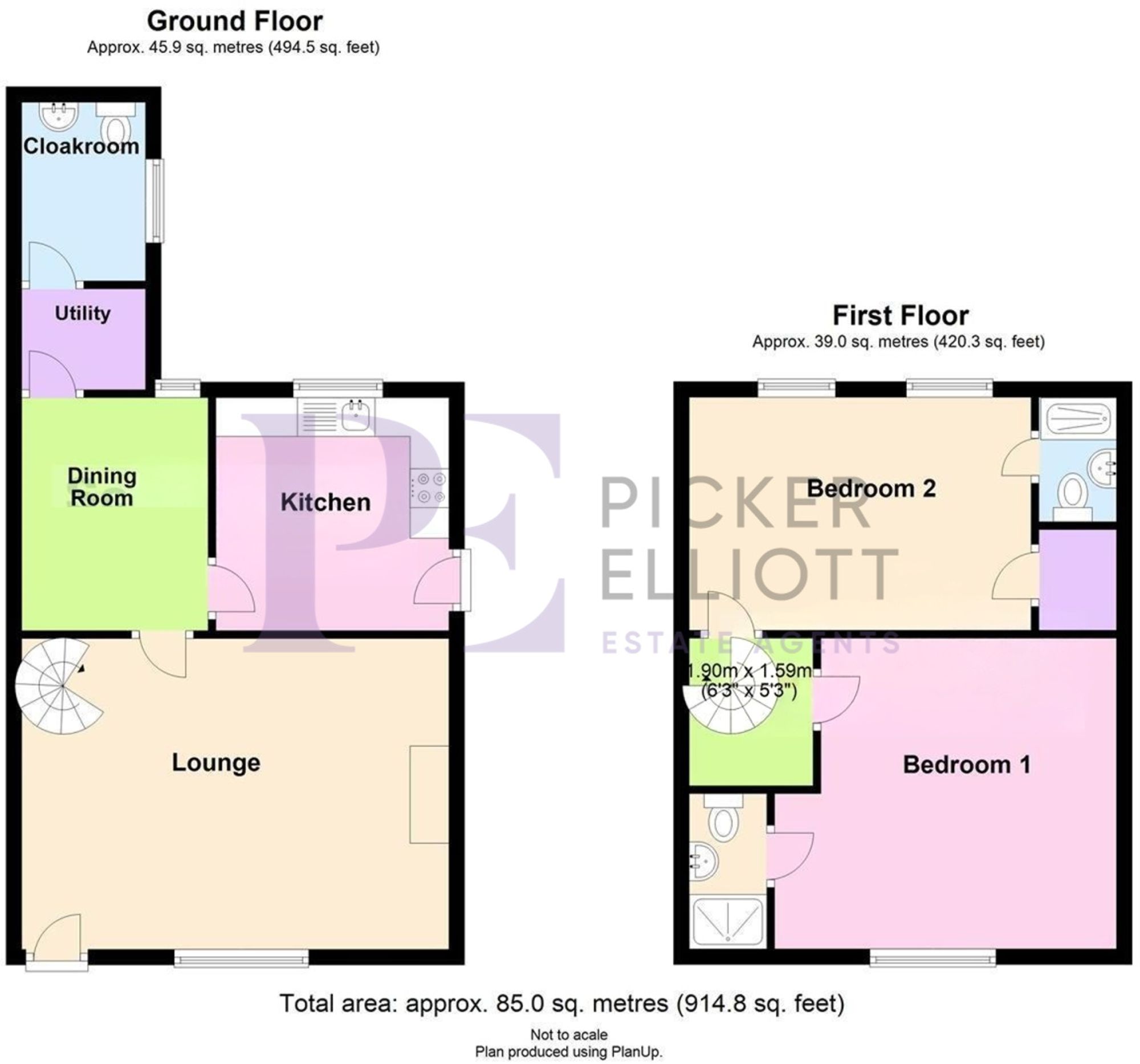 School Lane, Sharnford, LE10 Floorplan