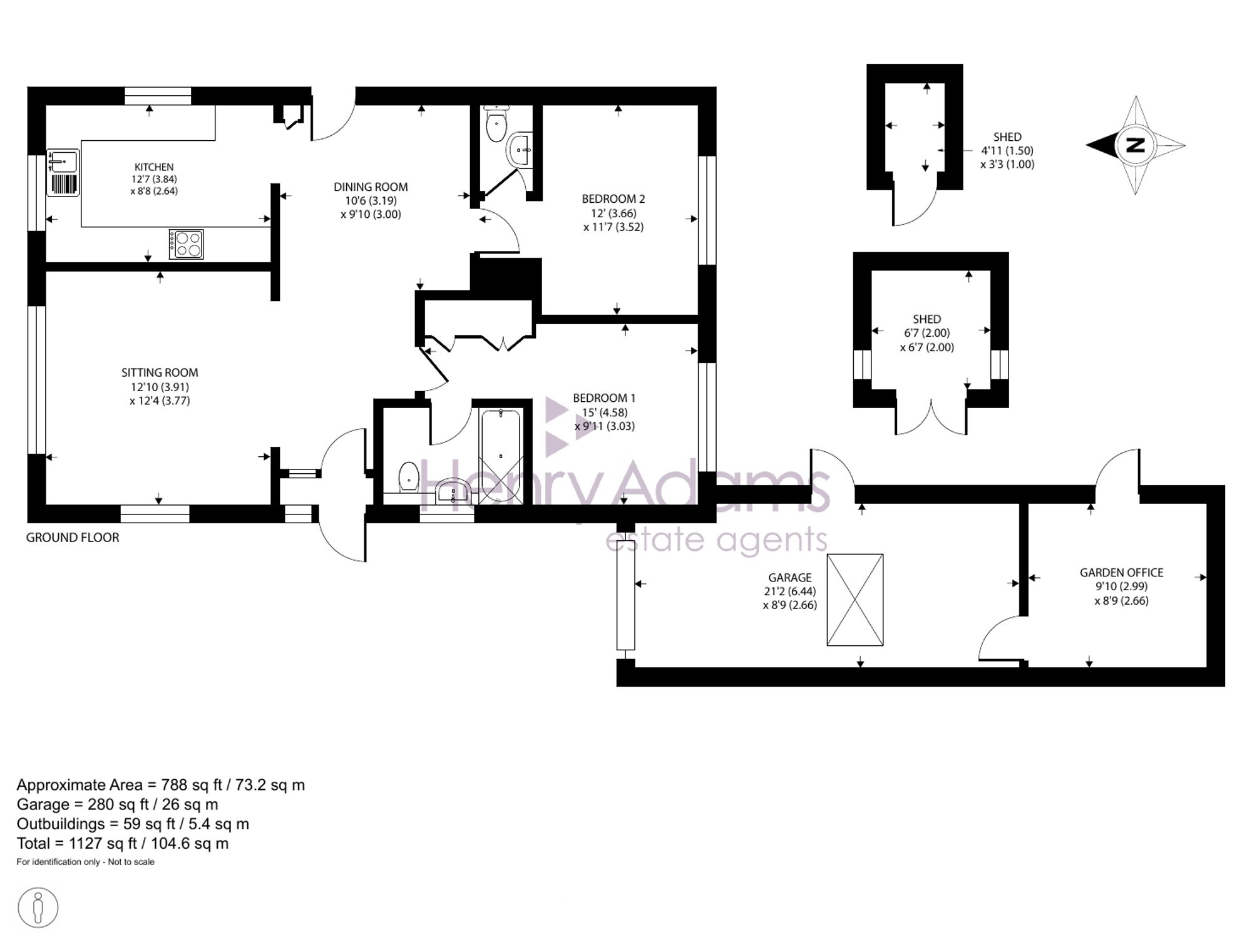 Grayswood Avenue, Bracklesham Bay, PO20 floorplan