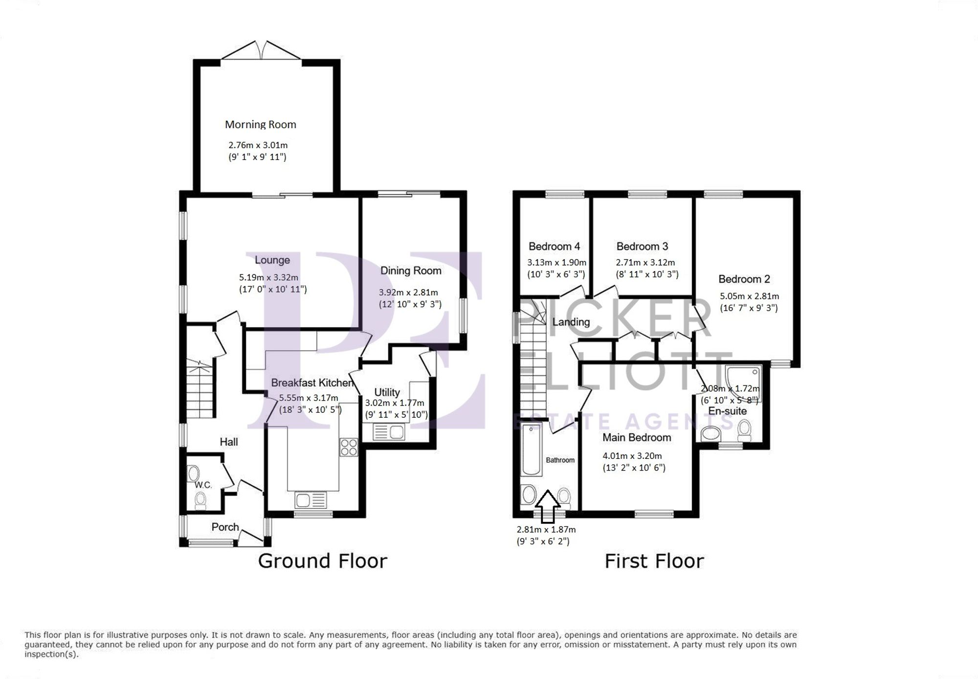 Lawton Close, Hinckley, LE10 Floorplan
