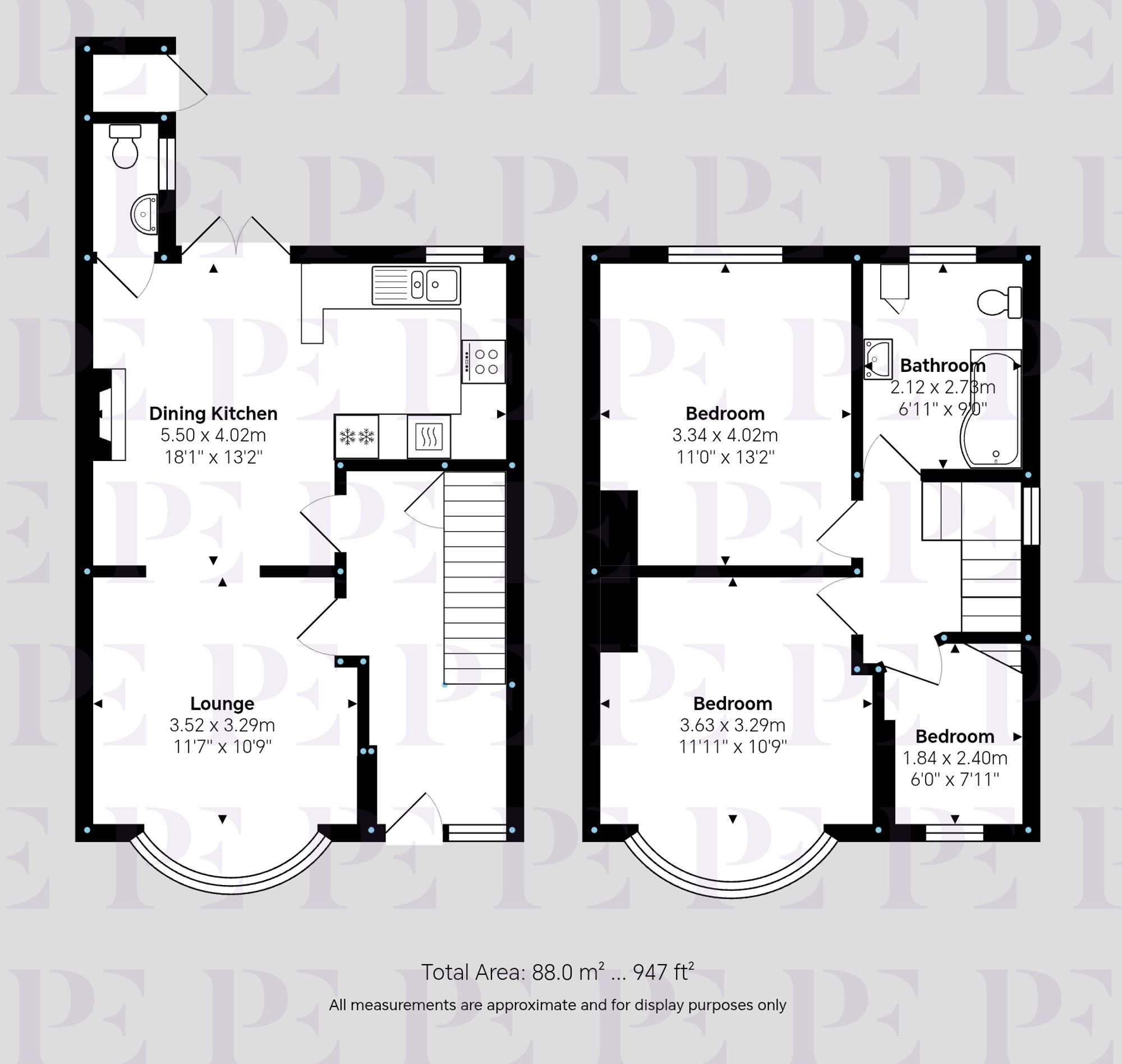 Beaumont Avenue, Hinckley, LE10 Floorplan