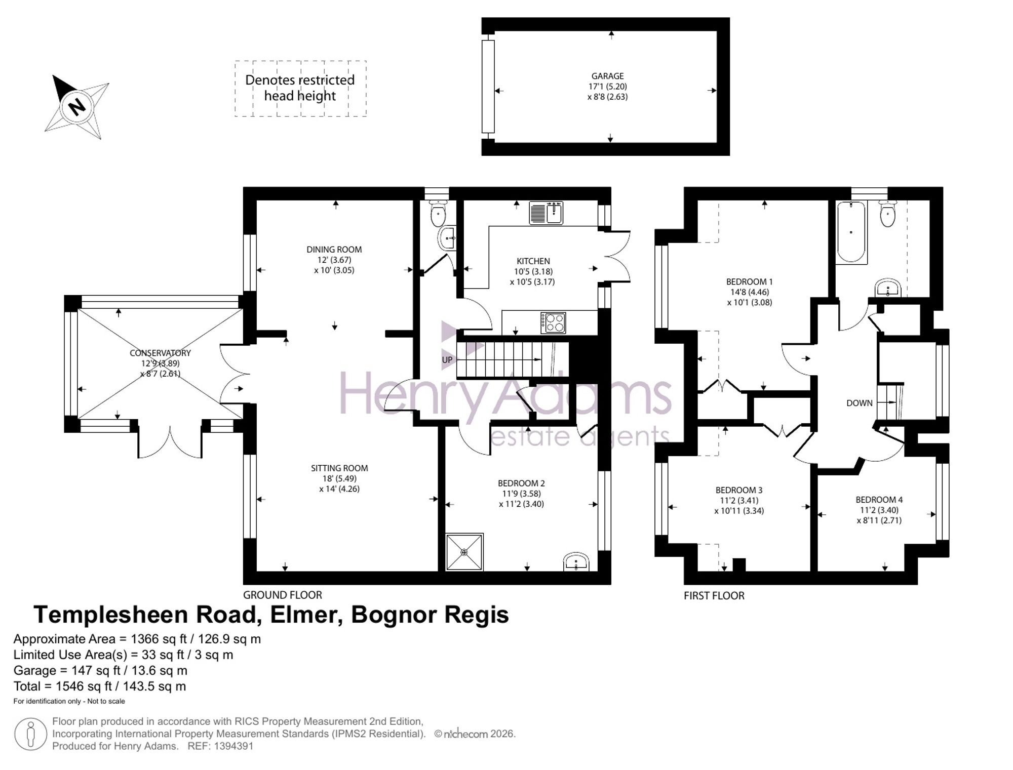 Templesheen Road, Elmer, PO22 floorplan