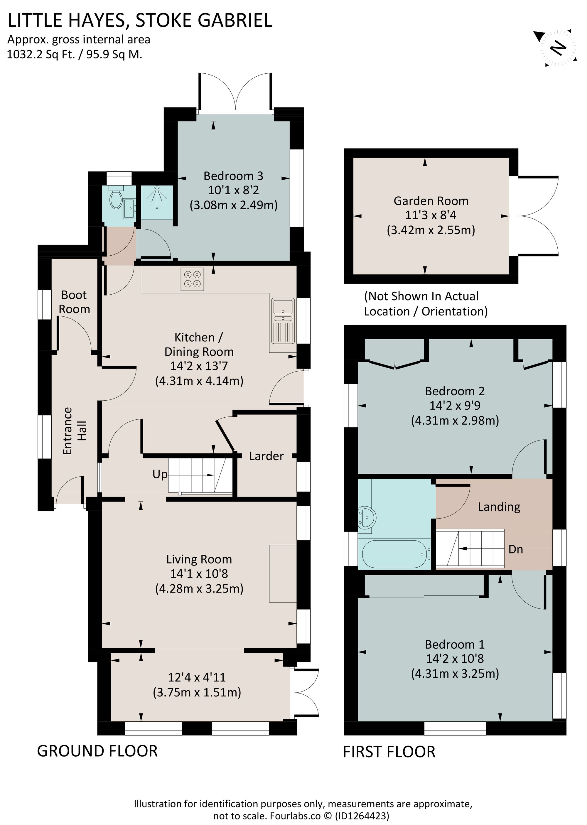 Vicarage Road, Stoke Gabriel, TQ9 floorplan