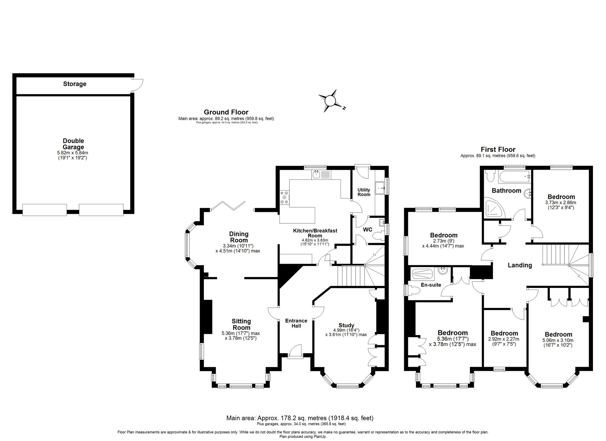 5 Bedroom House For Sale - Fleming Drive, Fairfield, SG5 Floor Plan