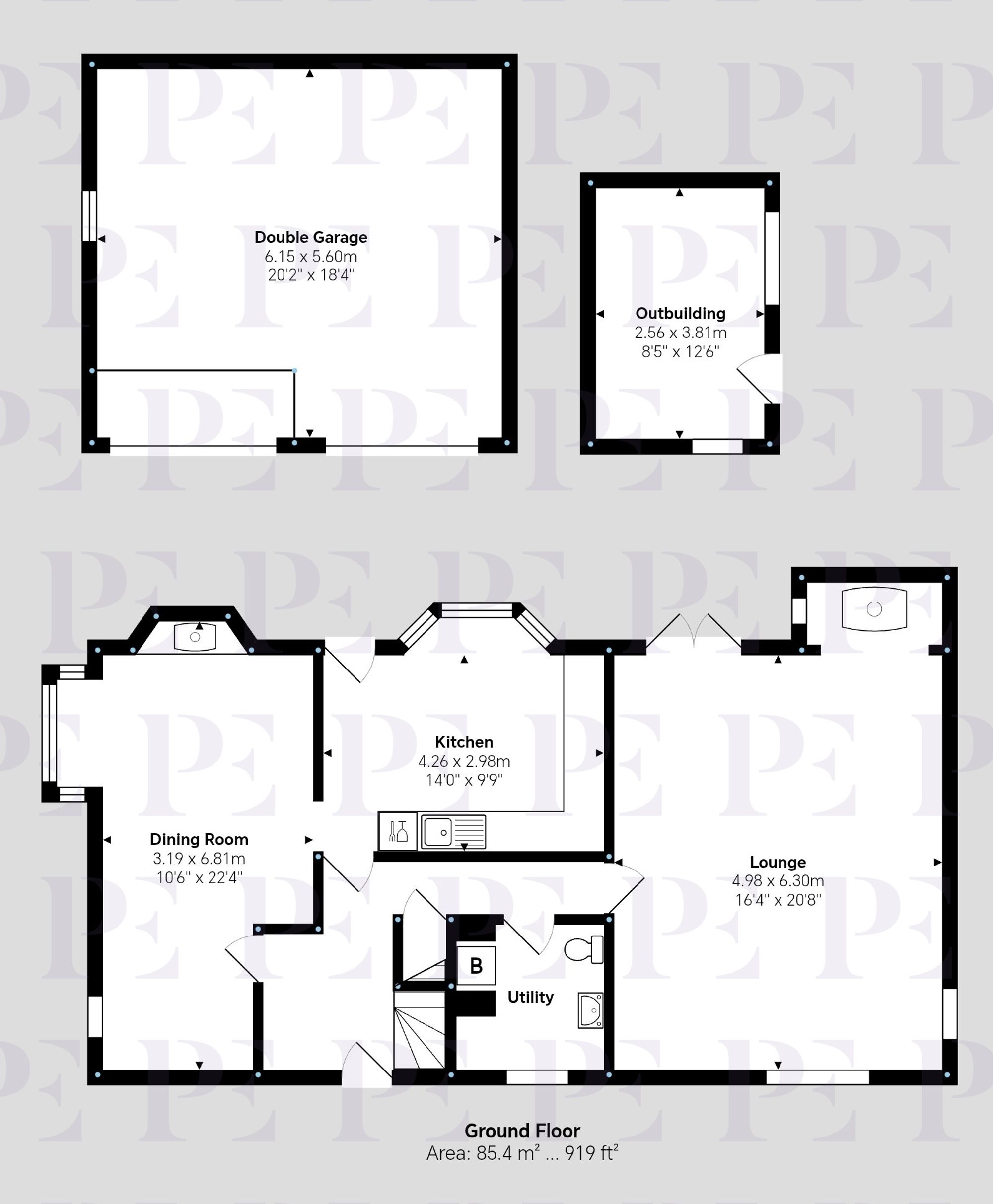 Carey Hill Road, Stoney Stanton, LE9 Floorplan