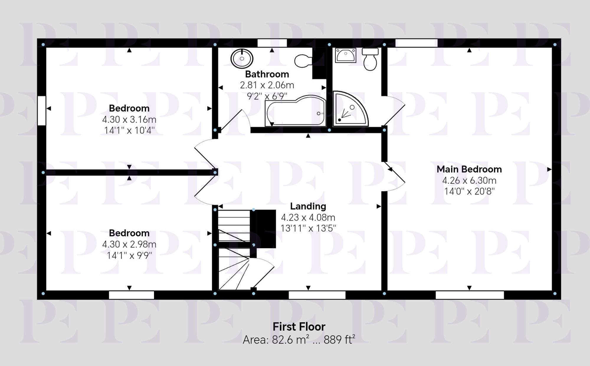 Carey Hill Road, Stoney Stanton, LE9 Floorplan