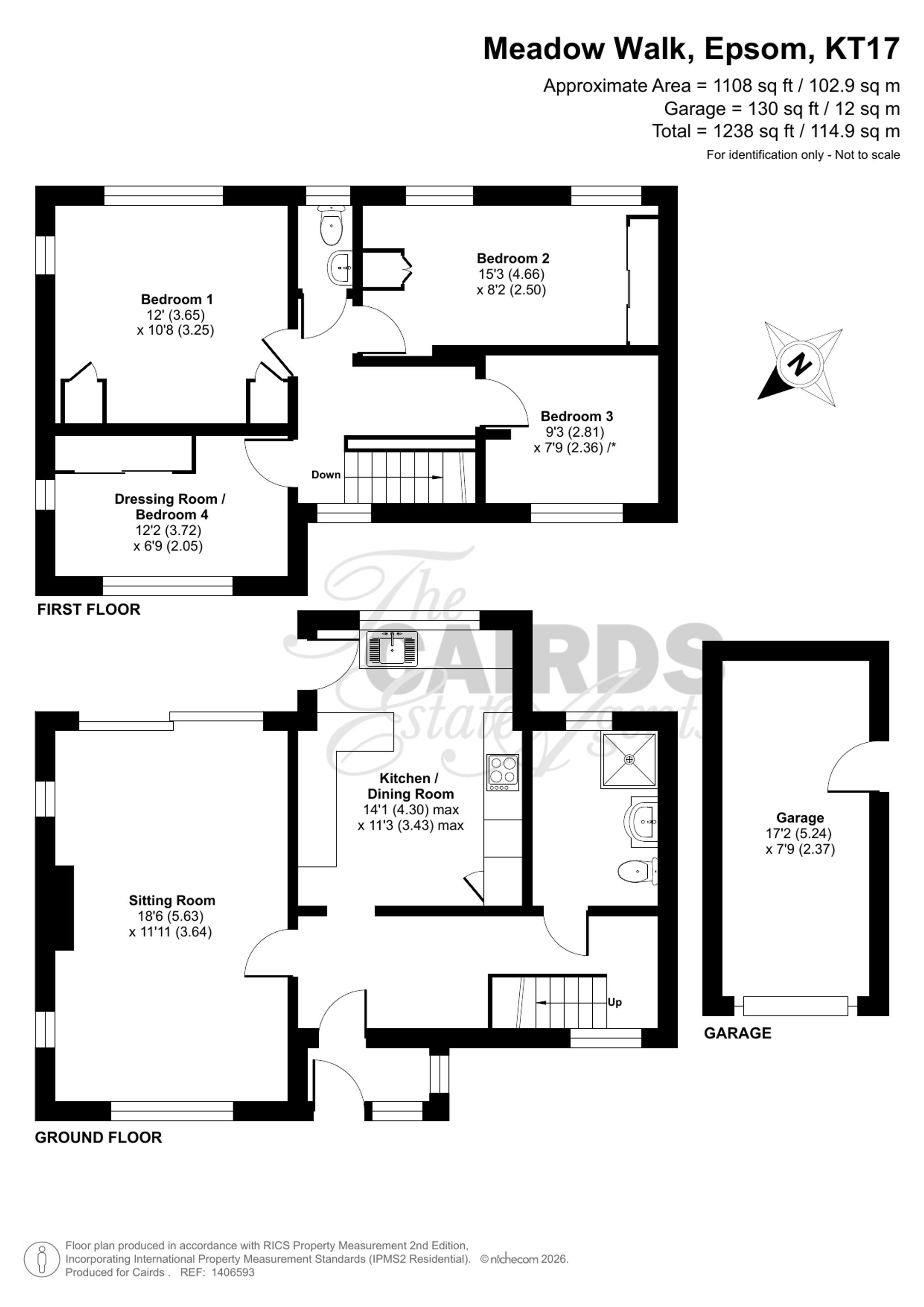 Meadow Walk, Epsom, KT17