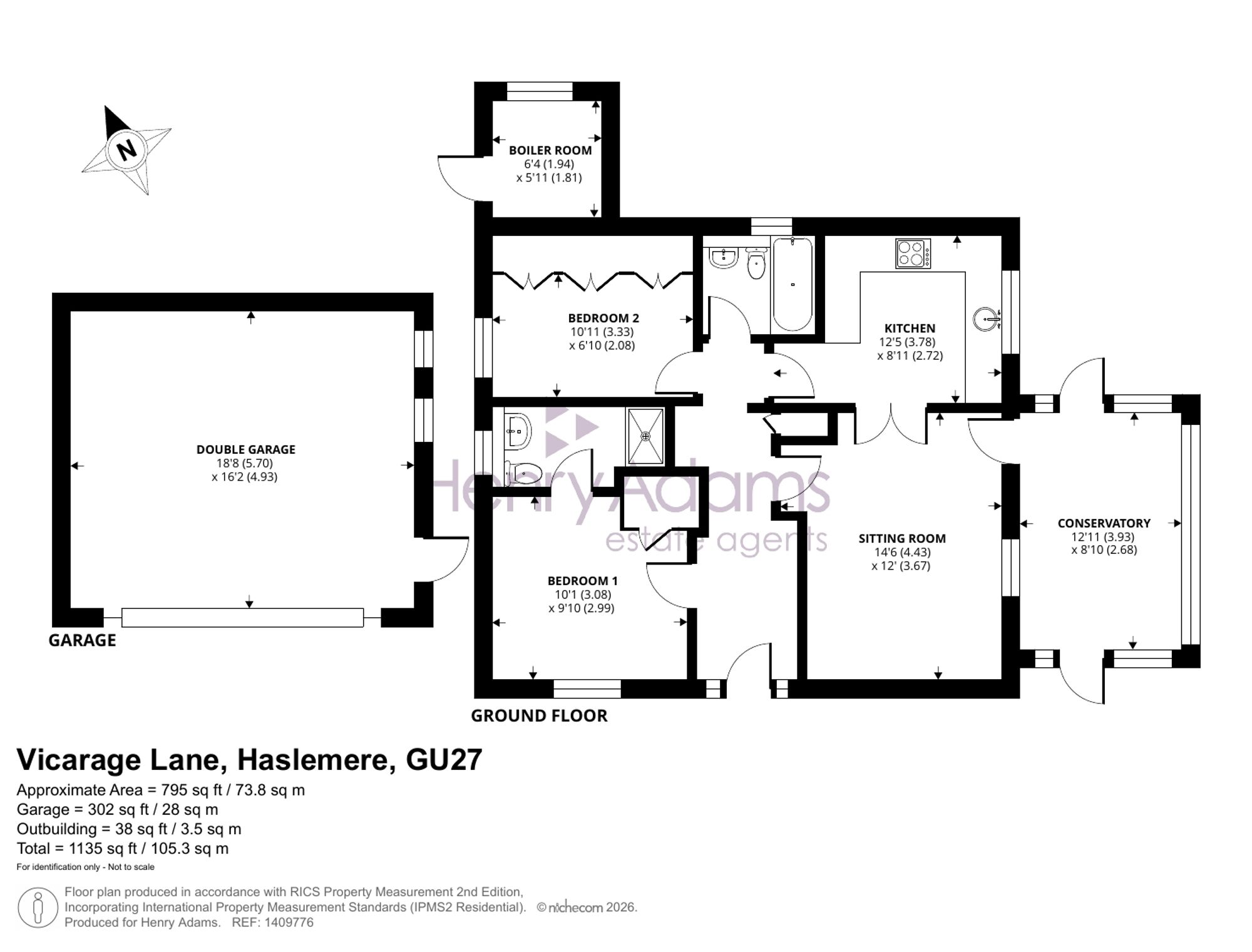 Vicarage Lane, Haslemere, GU27 floorplans