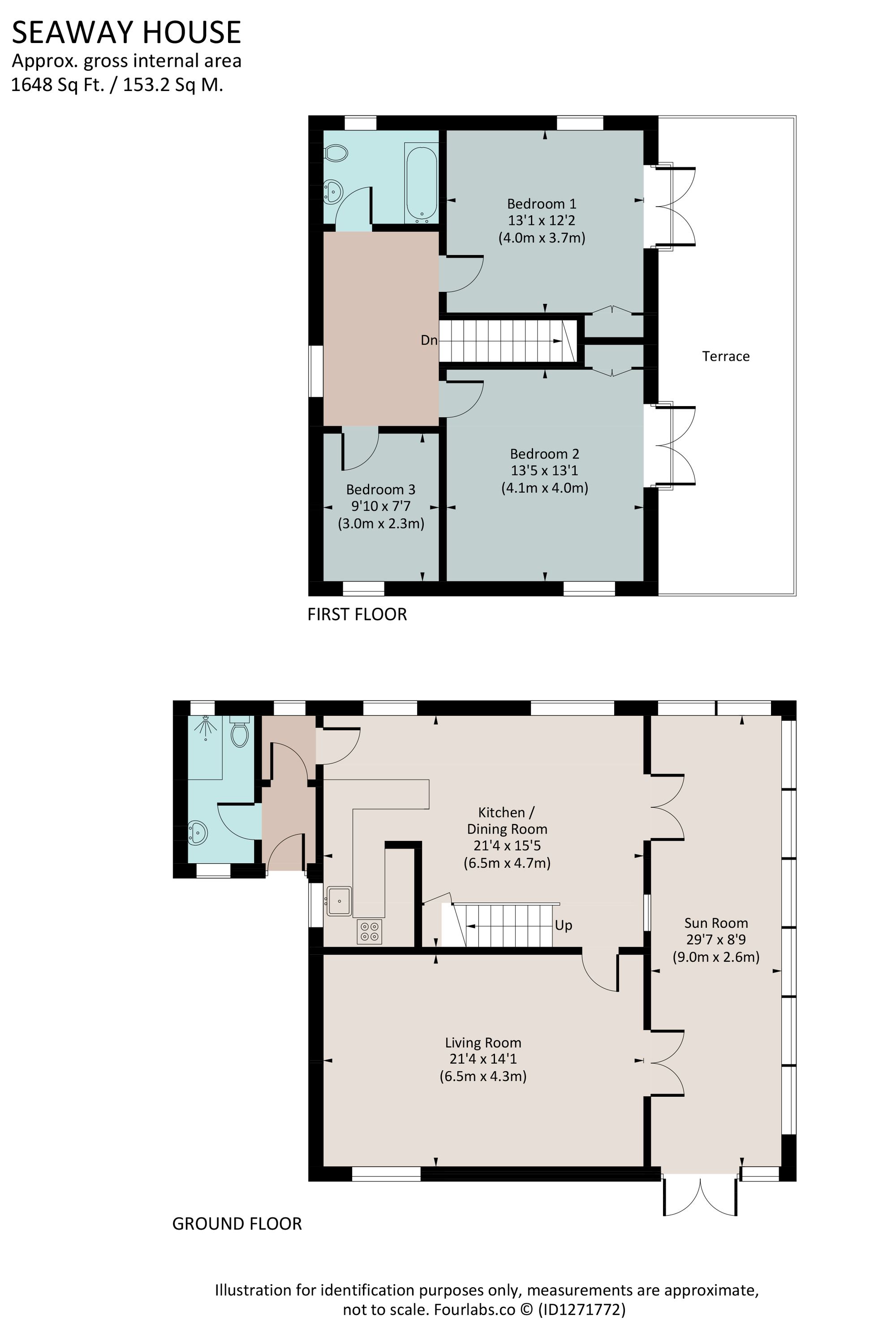 Seaway House, Strete, Dartmouth floorplan