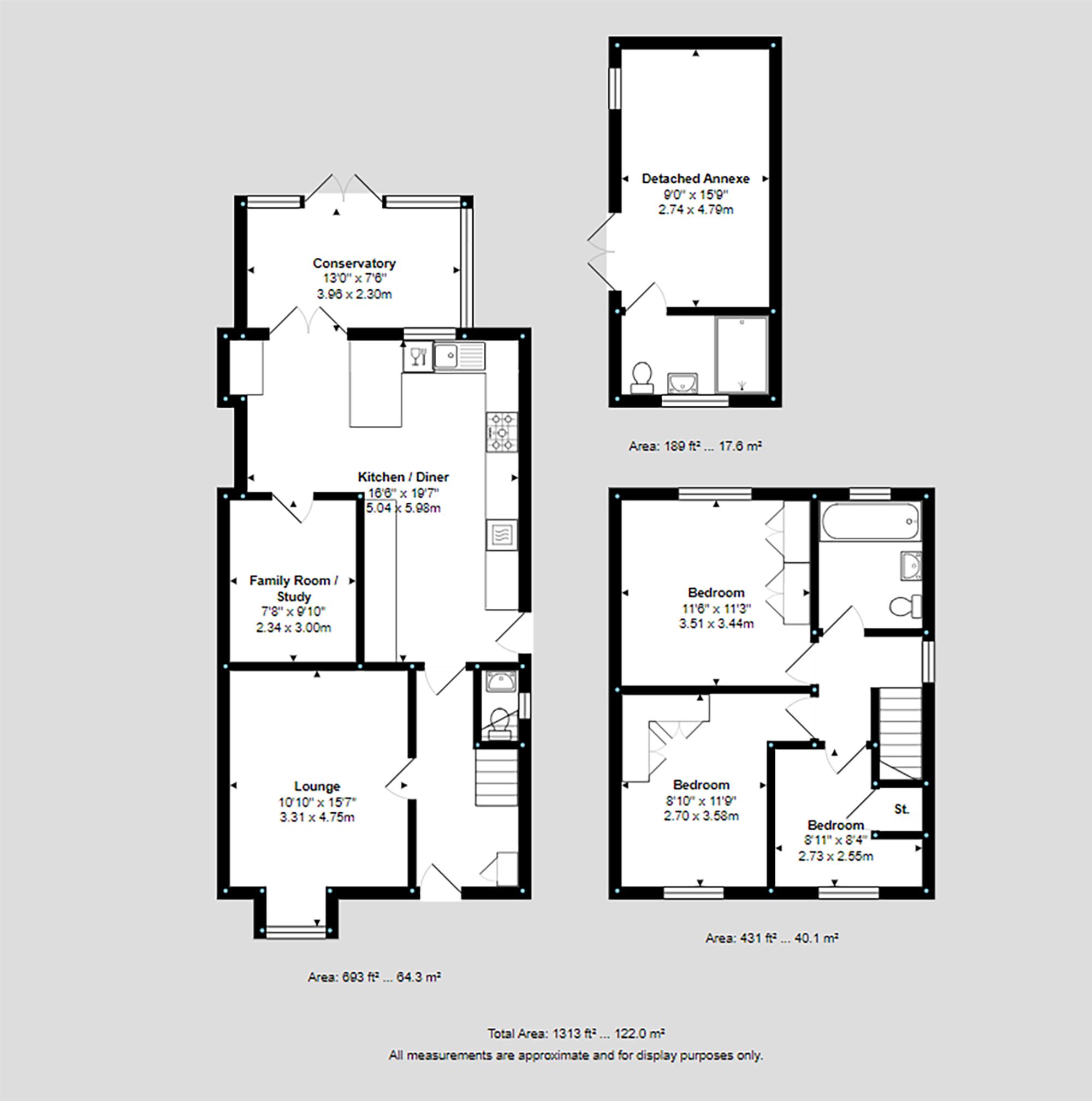 Byron Street, Barwell, LE9 Floorplan