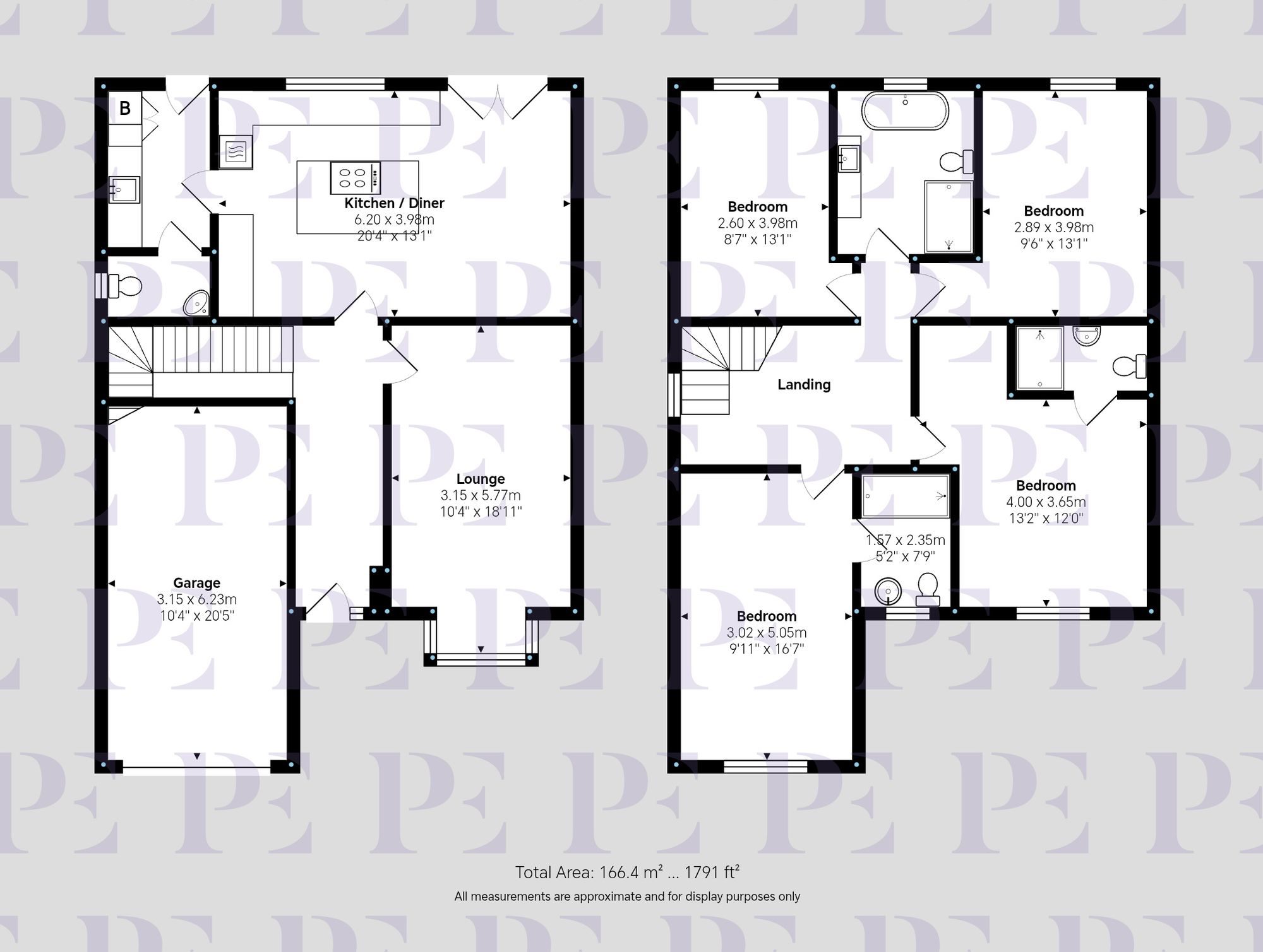 Merrifield Gardens, Burbage, LE10 Floorplan