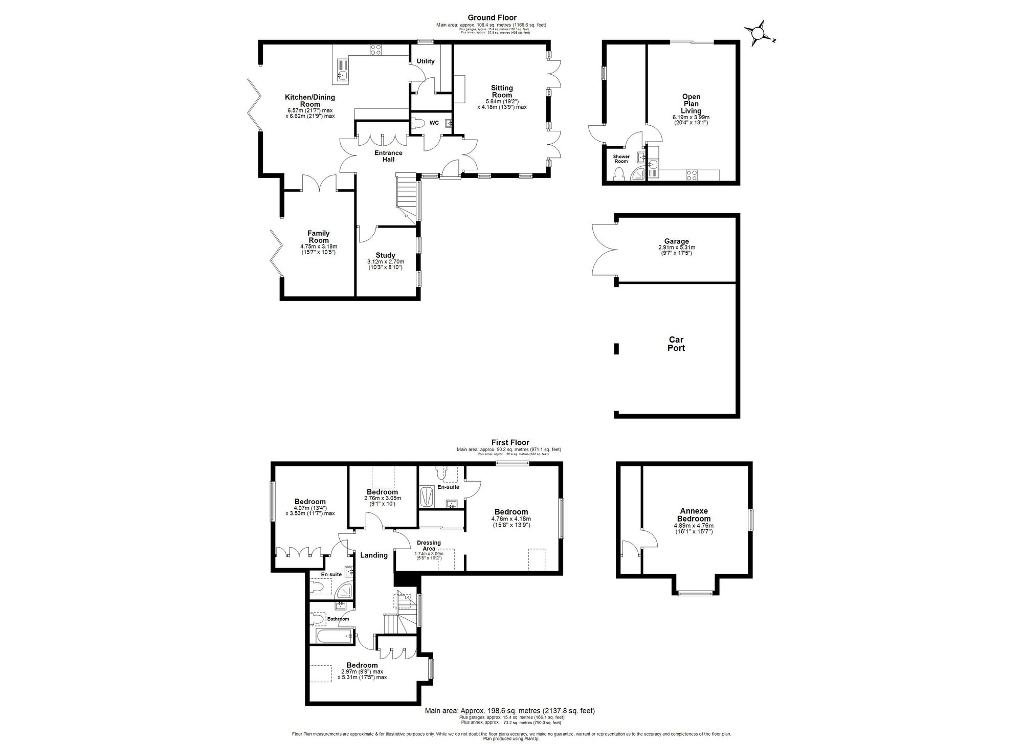 5 Bedroom House For Sale - Bedford Road, Ickleford, SG5 Floor Plan