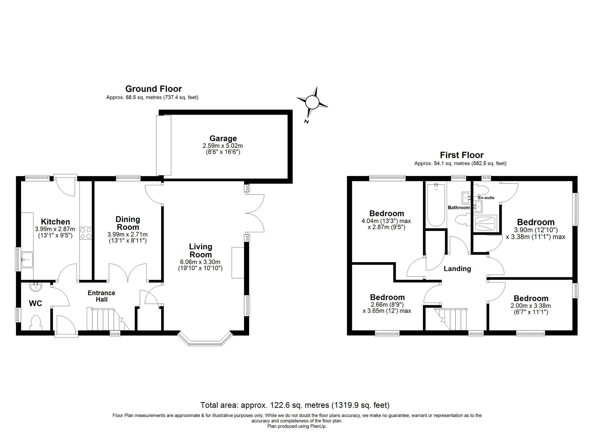 4 Bedroom House For Sale - Squires Park, Shefford, SG17 Floor Plan