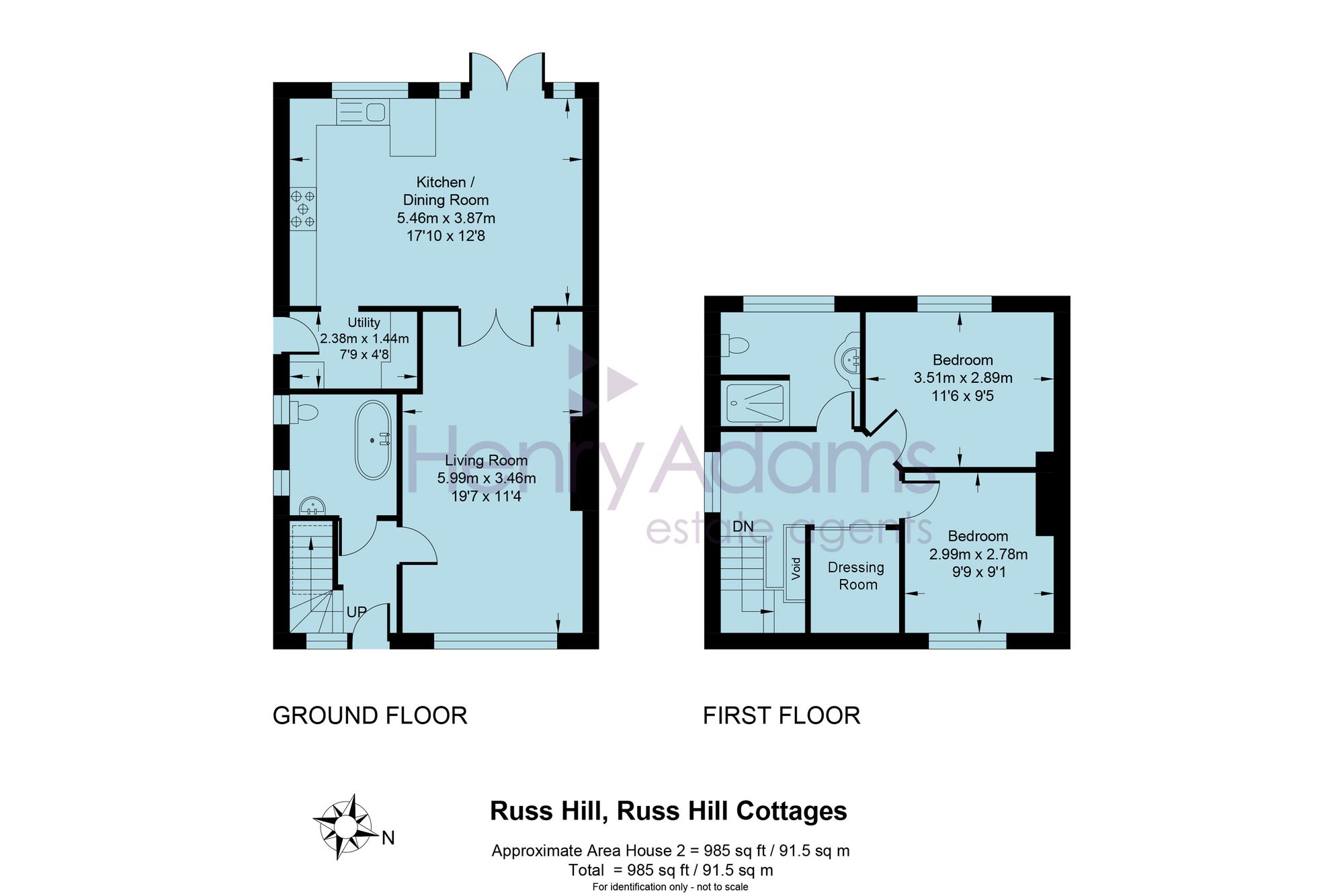 Russ Hill, Charlwood, RH6 floorplans