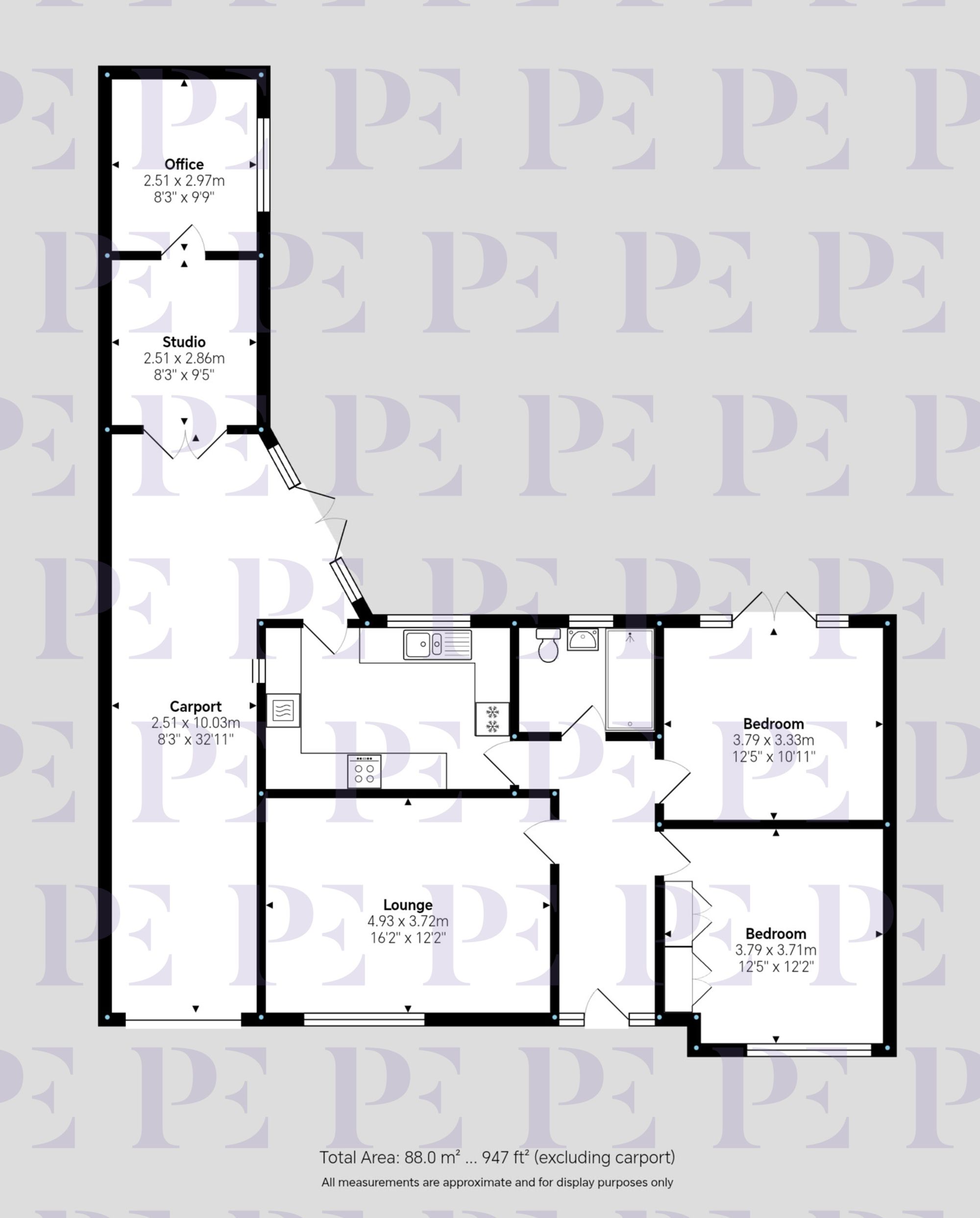 The Fleet, Stoney Stanton, LE9 Floorplan