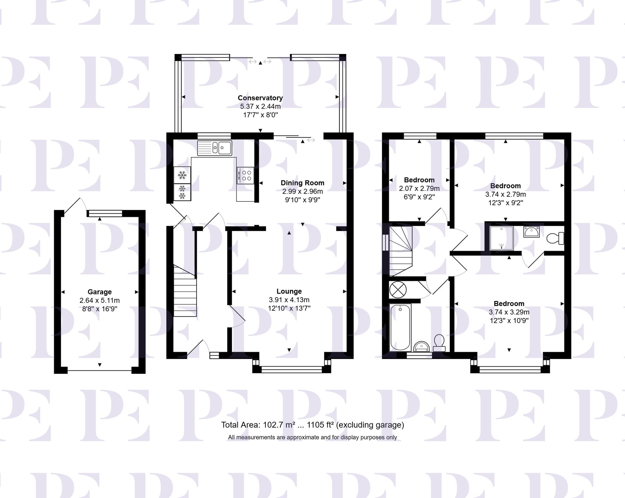 Cumberland Way, Barwell, LE9 Floorplan