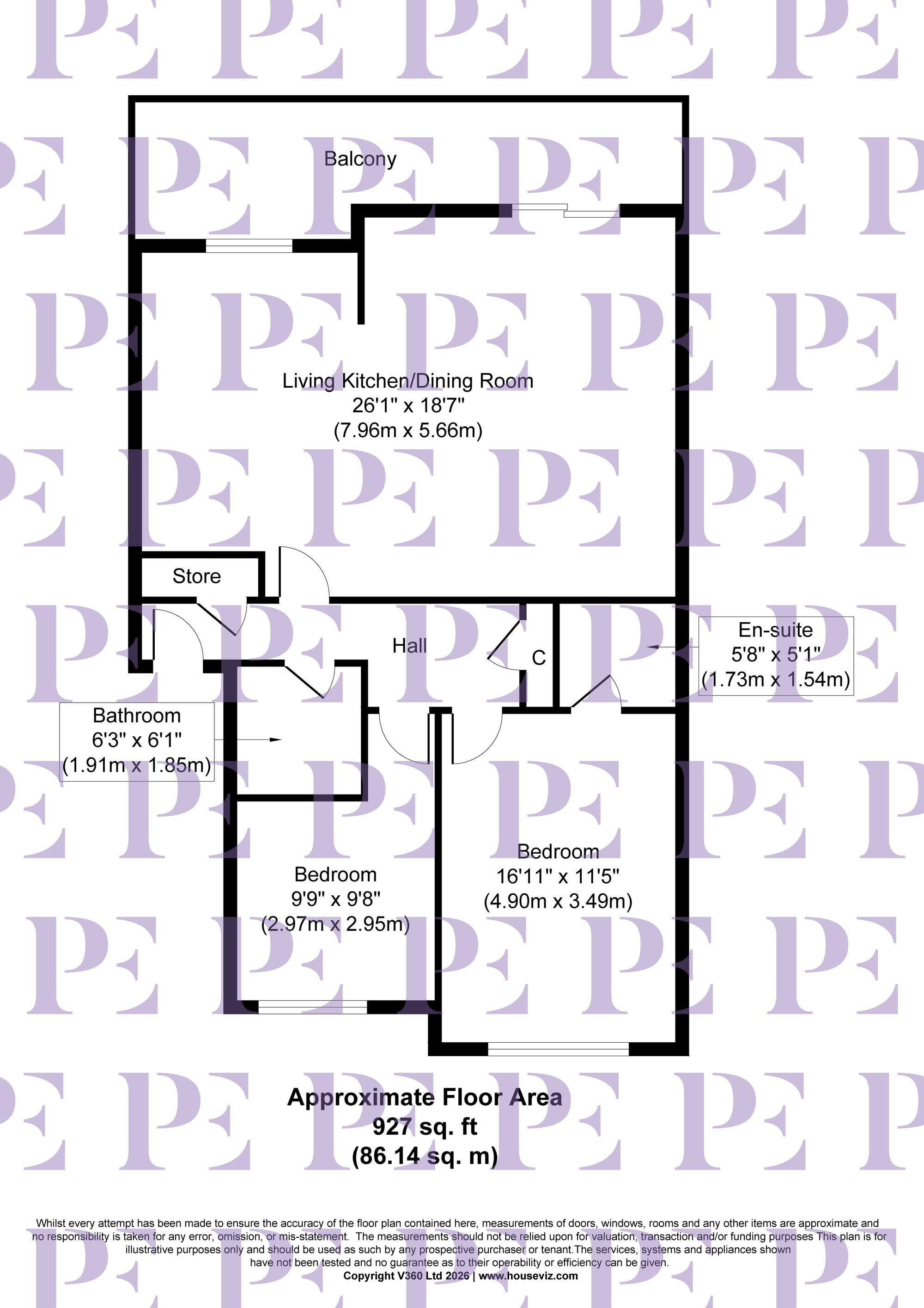 Ward Close, Barwell, LE9 Floorplan