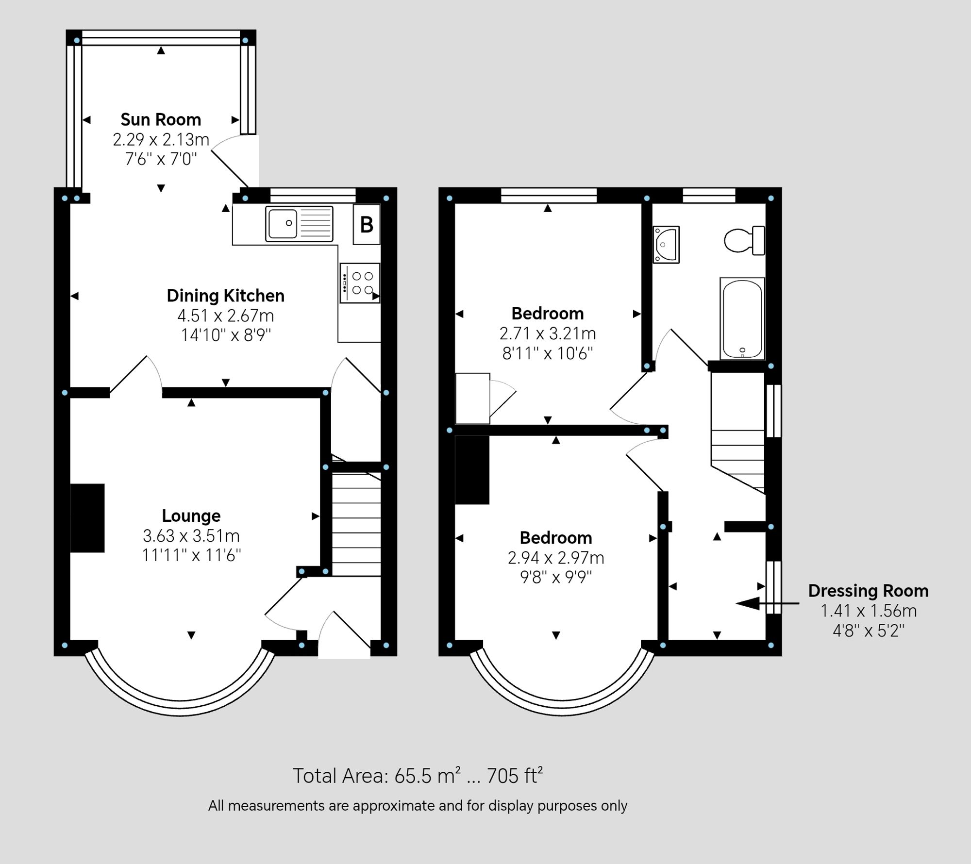 Beaumont Avenue, Hinckley, LE10 Floorplan
