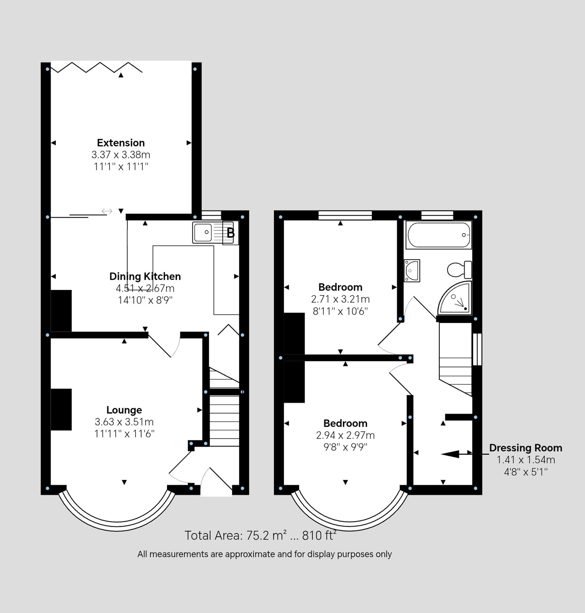 Beaumont Avenue, Hinckley, LE10 Floorplan