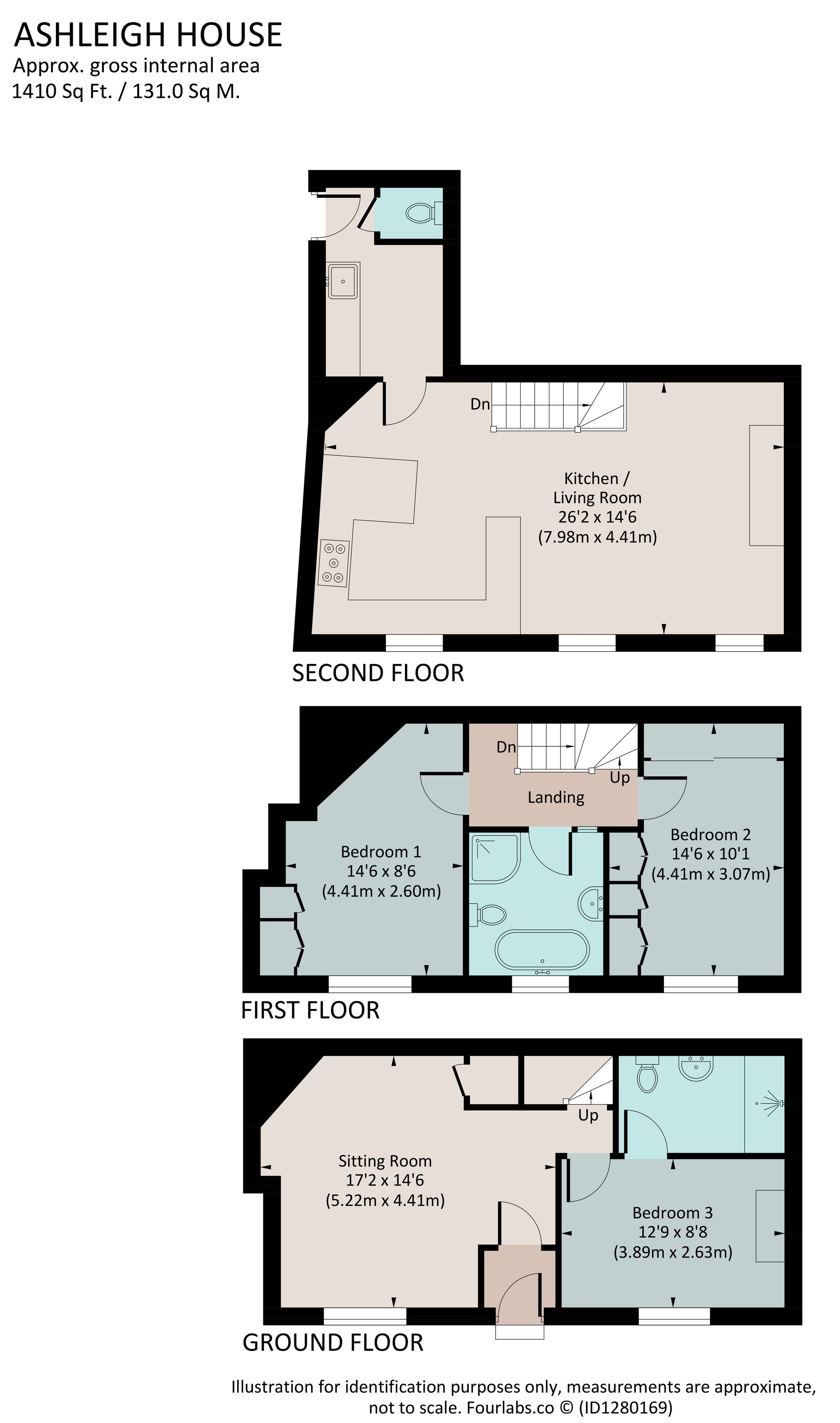 Ashleigh House, Fore Street, Kingswear floorplan