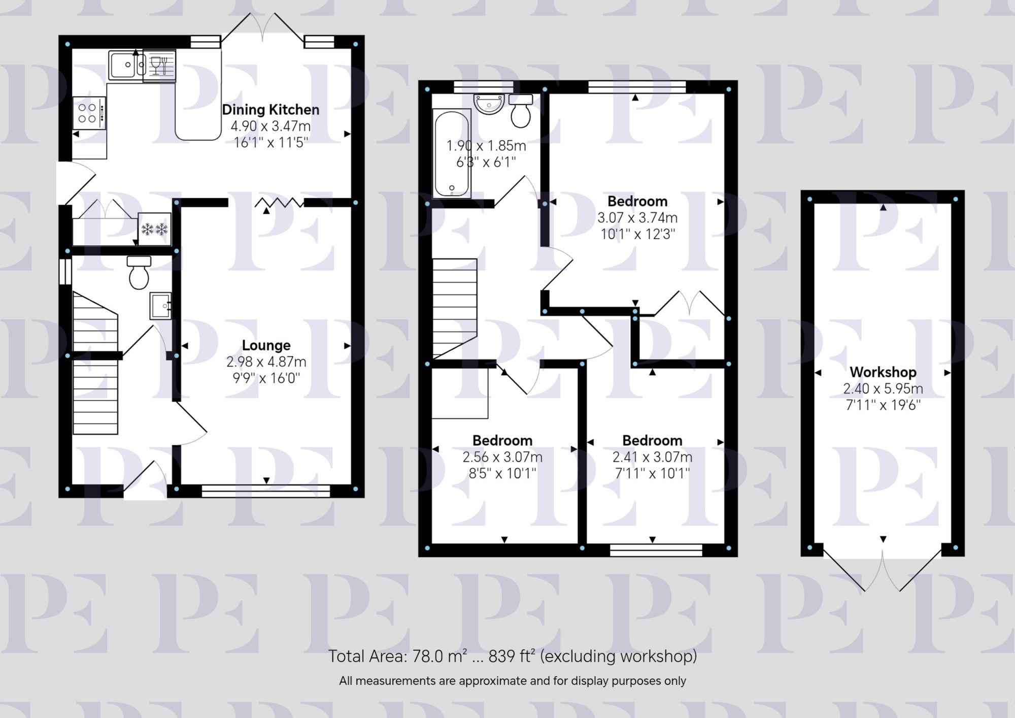 Carpenters Close, Burbage, LE10 Floorplan