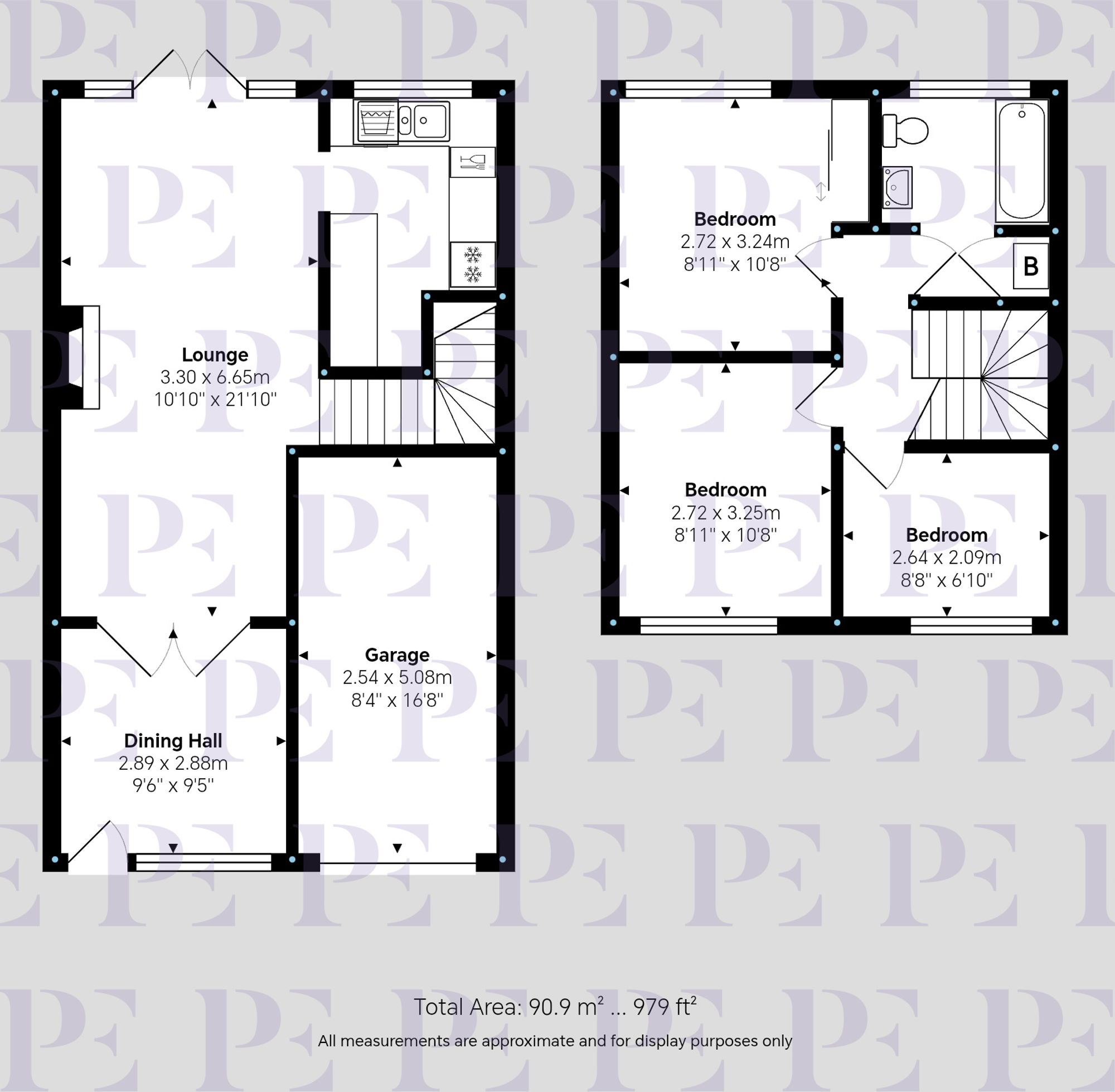 Milton Close, Hinckley, LE10 Floorplan