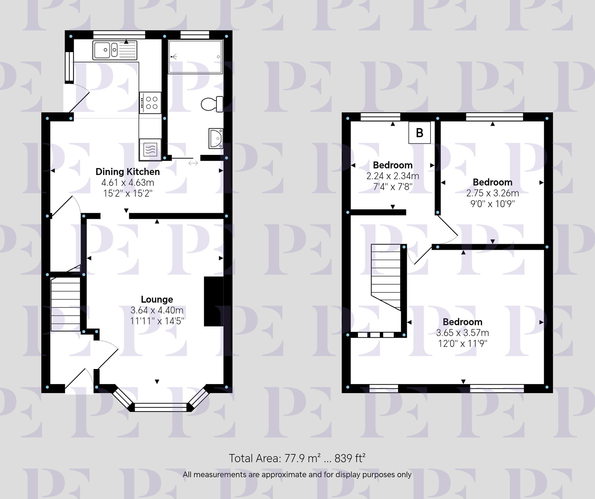Richmond Road, Hinckley, LE10 Floorplan
