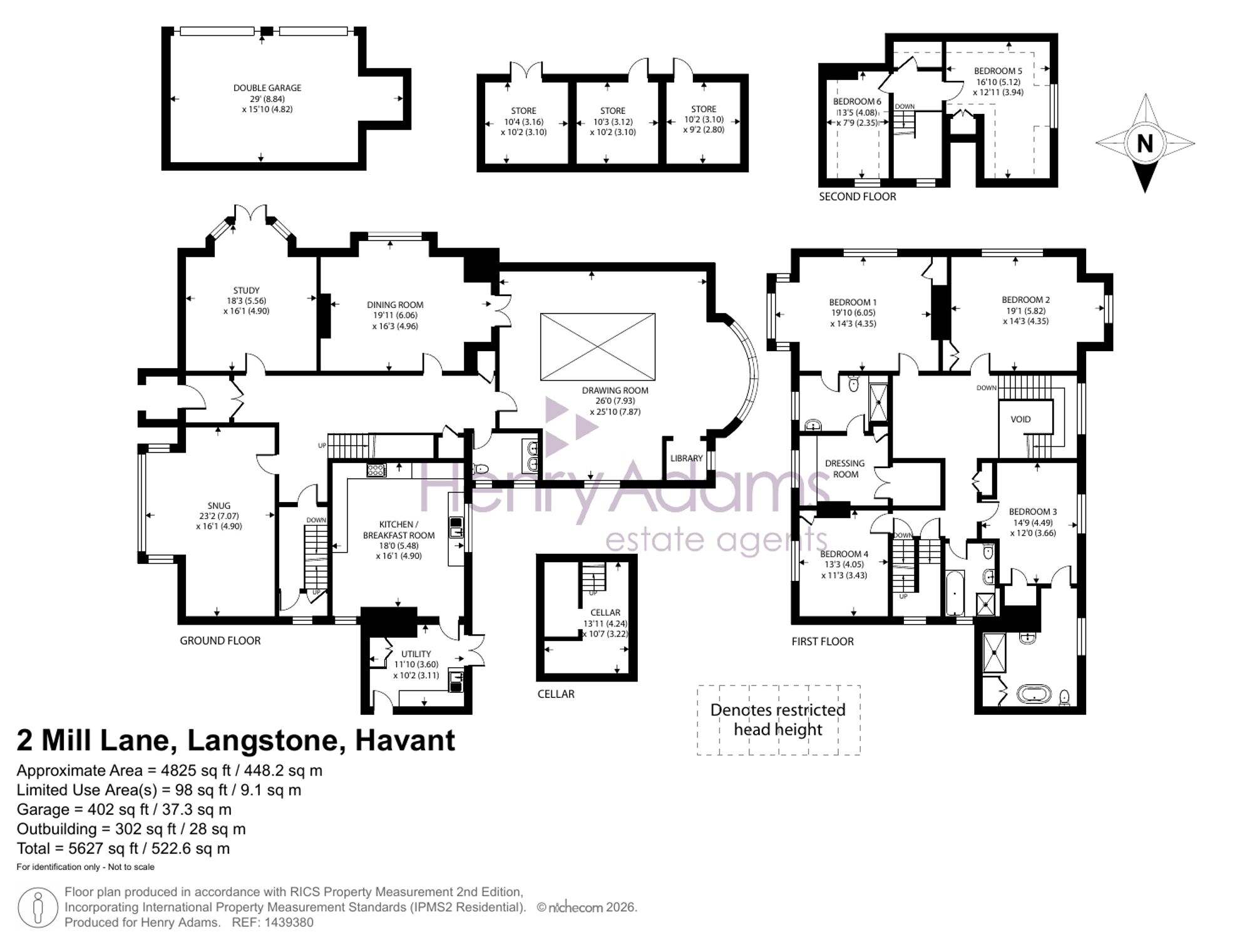 Mill Lane, Langstone, PO9 Floor Plans