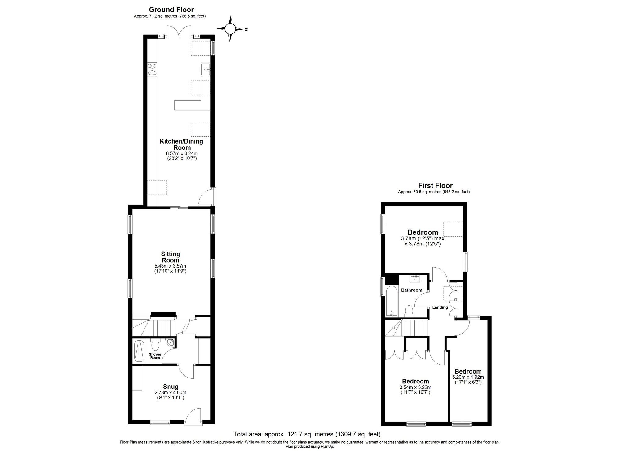 3 Bedroom House For Sale - Mill Street, Ashwell, SG7 Floor Plan