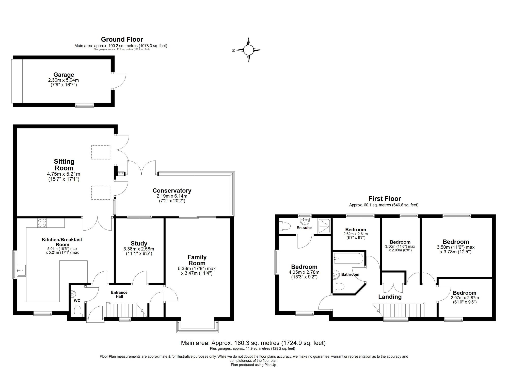 5 Bedroom House For Sale - Chase Hill Road, Arlesey, SG15 Floor Plan