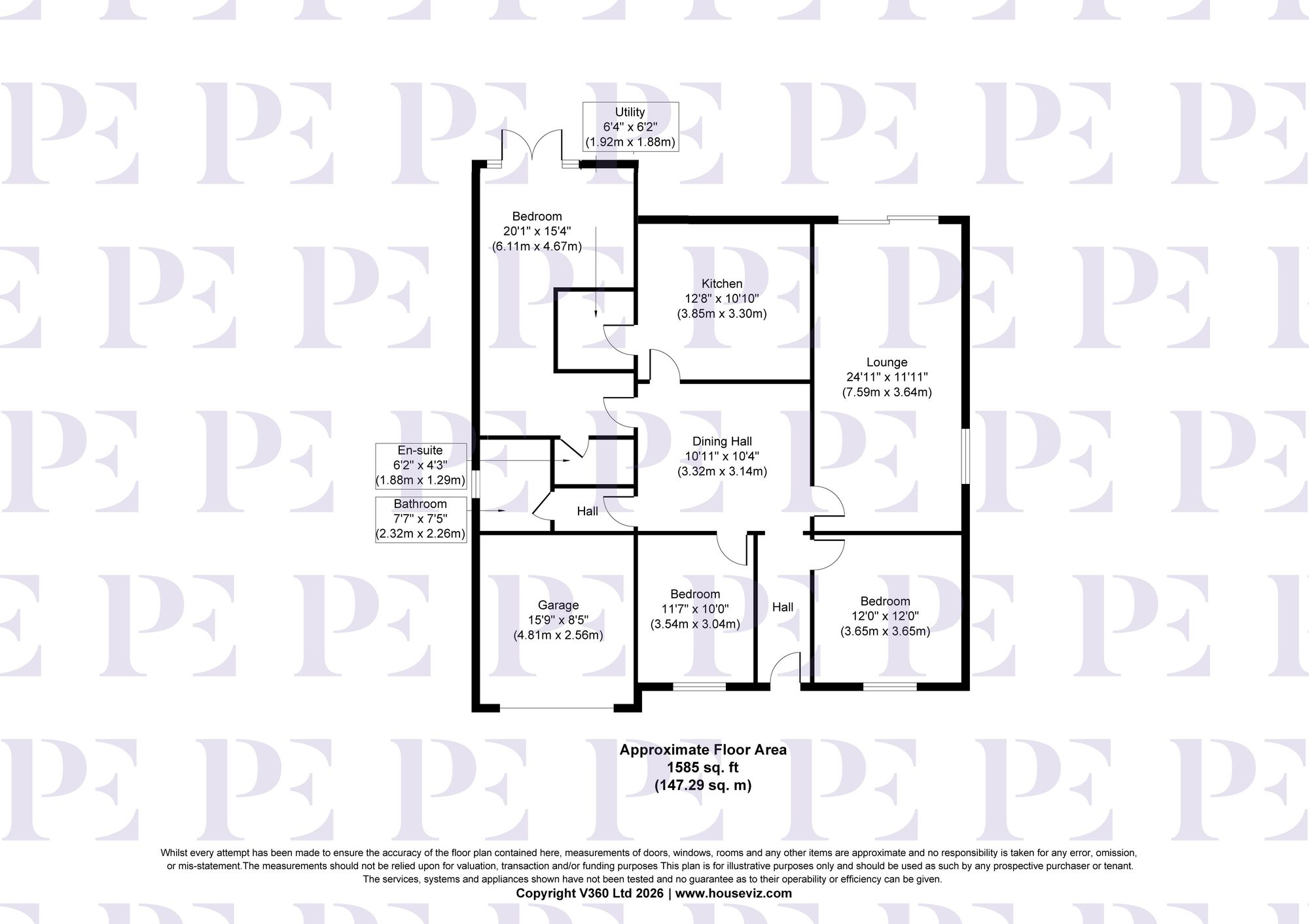 Denis Road, Burbage, LE10 Floorplan