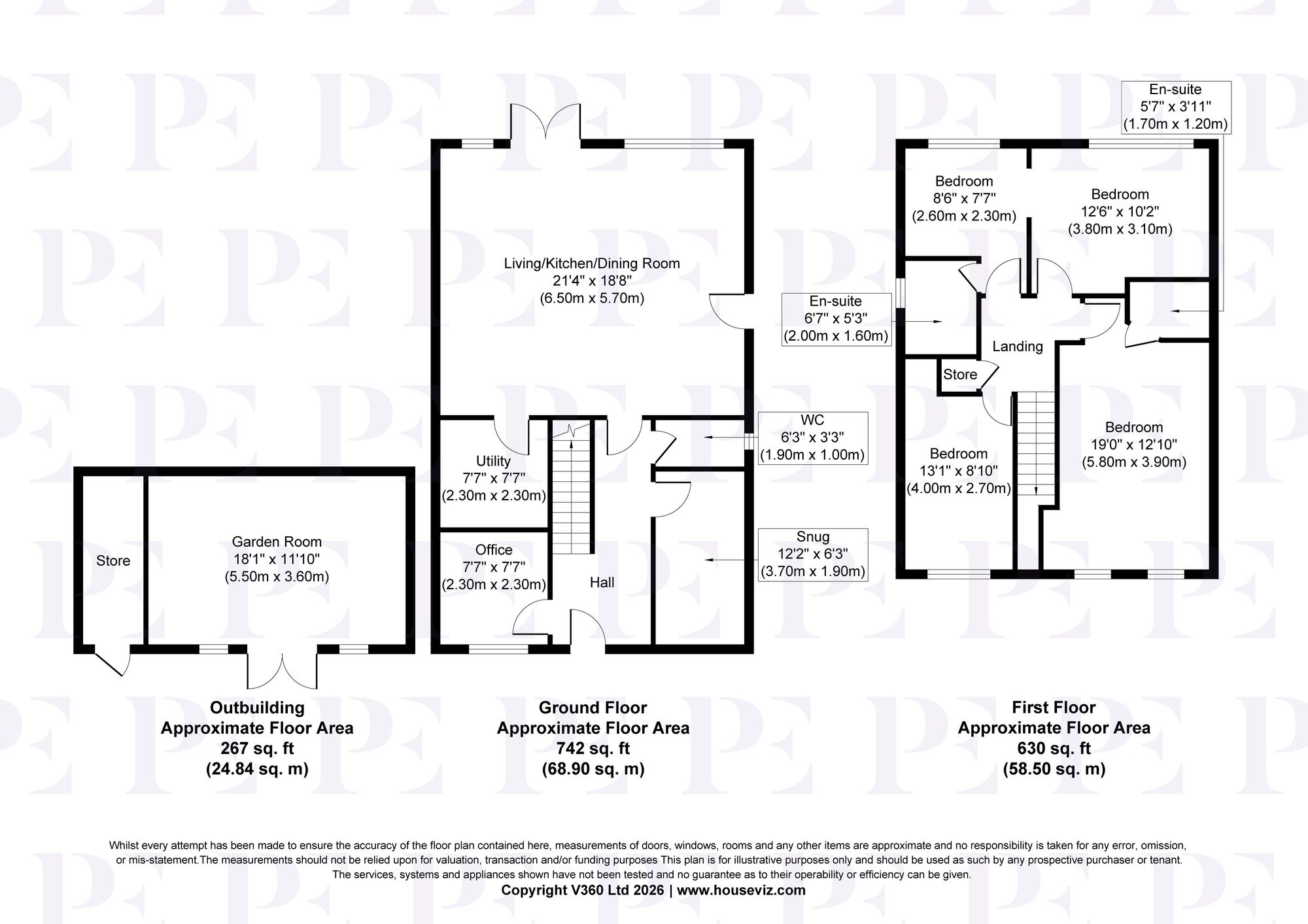 Swains Green, Burbage, LE10 Floorplan