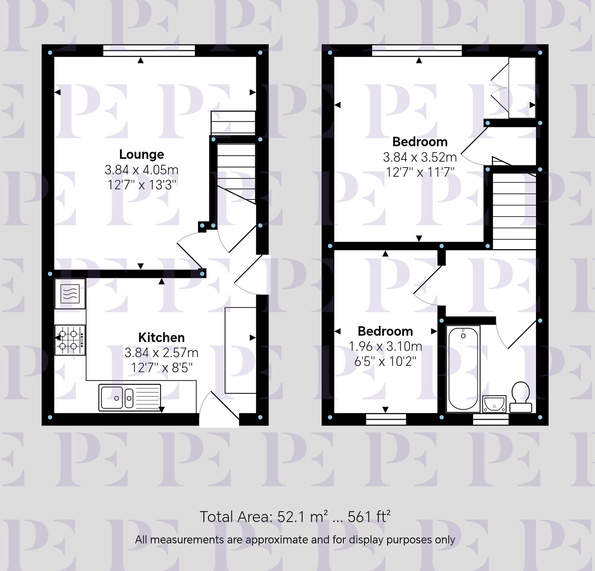 Severn Avenue, Hinckley, LE10 Floorplan
