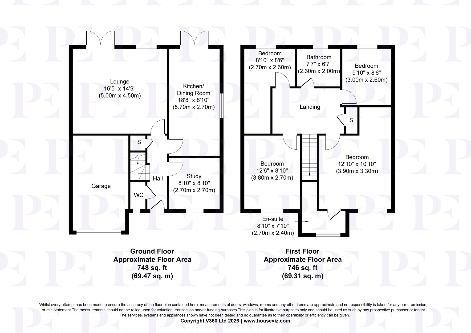Towers Drive, Hinckley, LE10 Floorplan