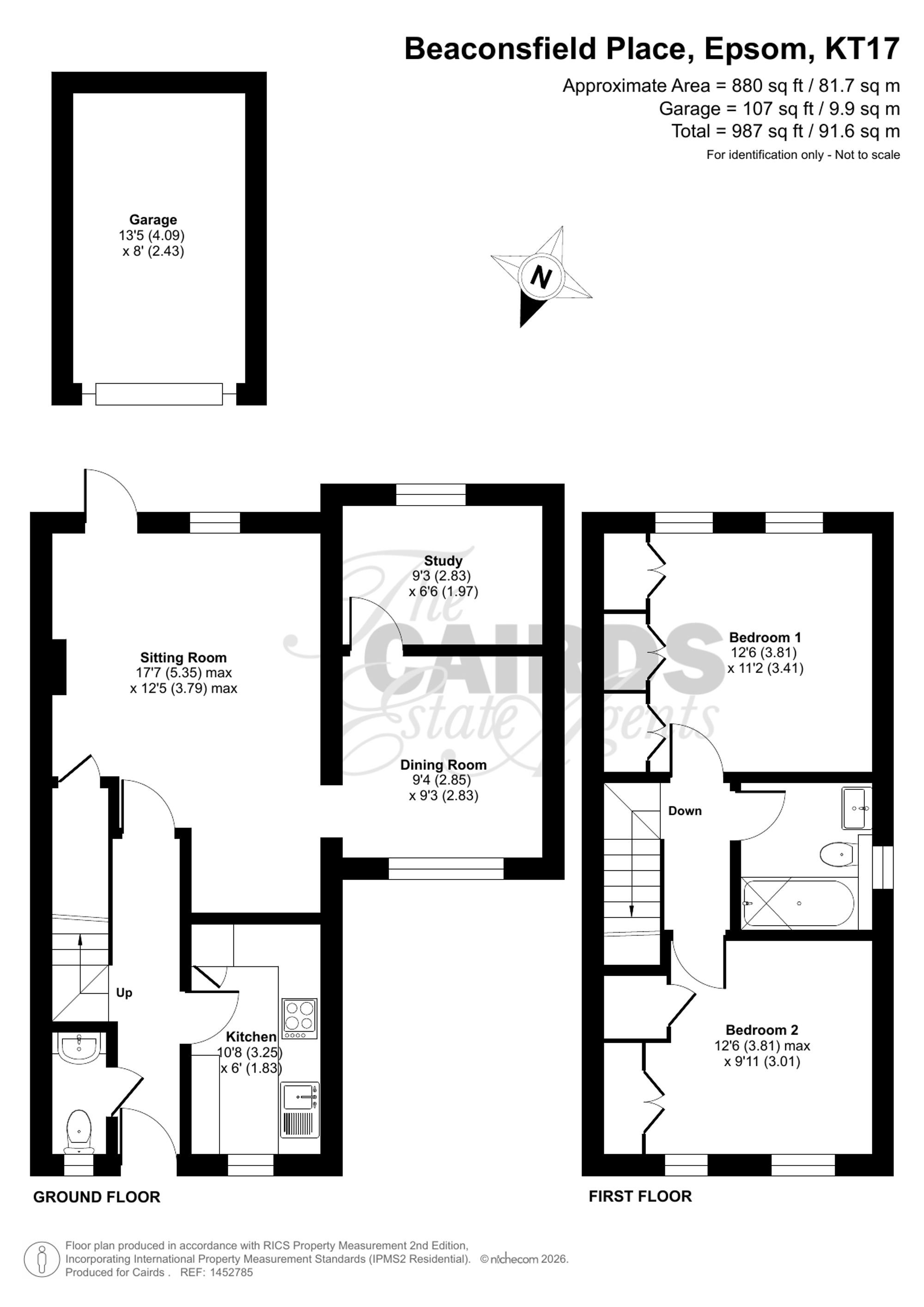 Beaconsfield Place, Epsom, KT17