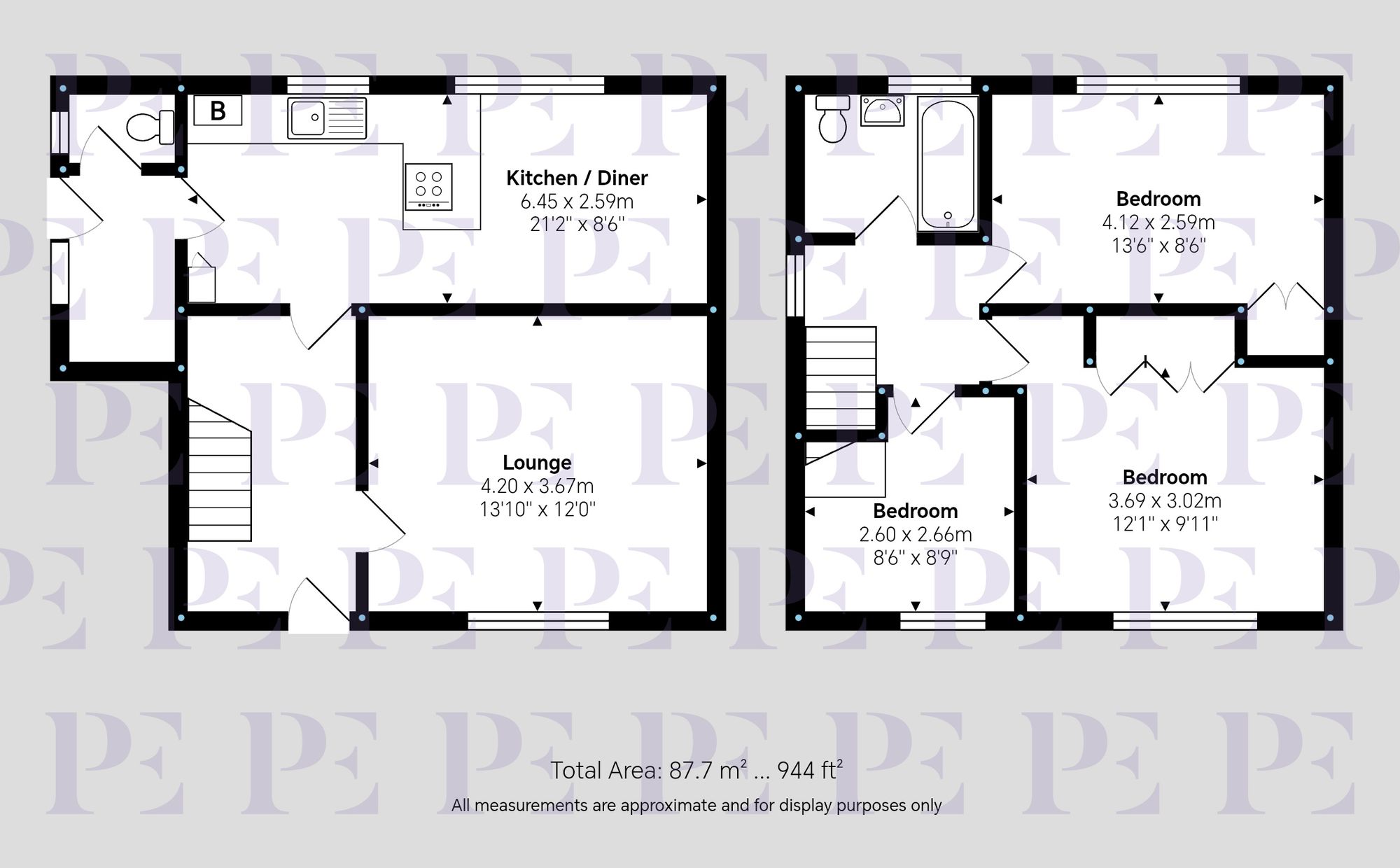Moore Road, Barwell, LE9 Floorplan