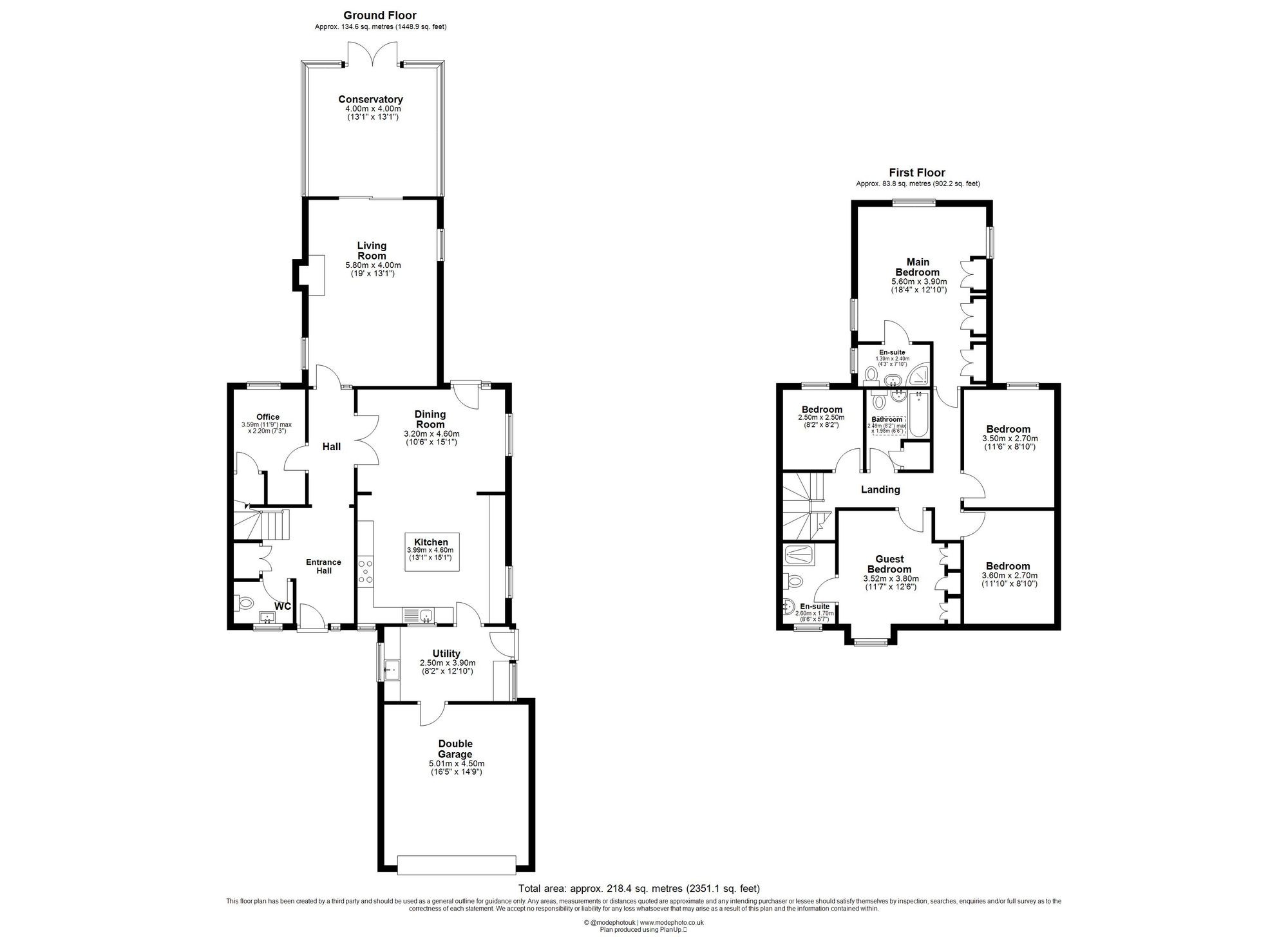 5 Bedroom House For Sale - High Street, Kimpton, SG4 Floor Plan