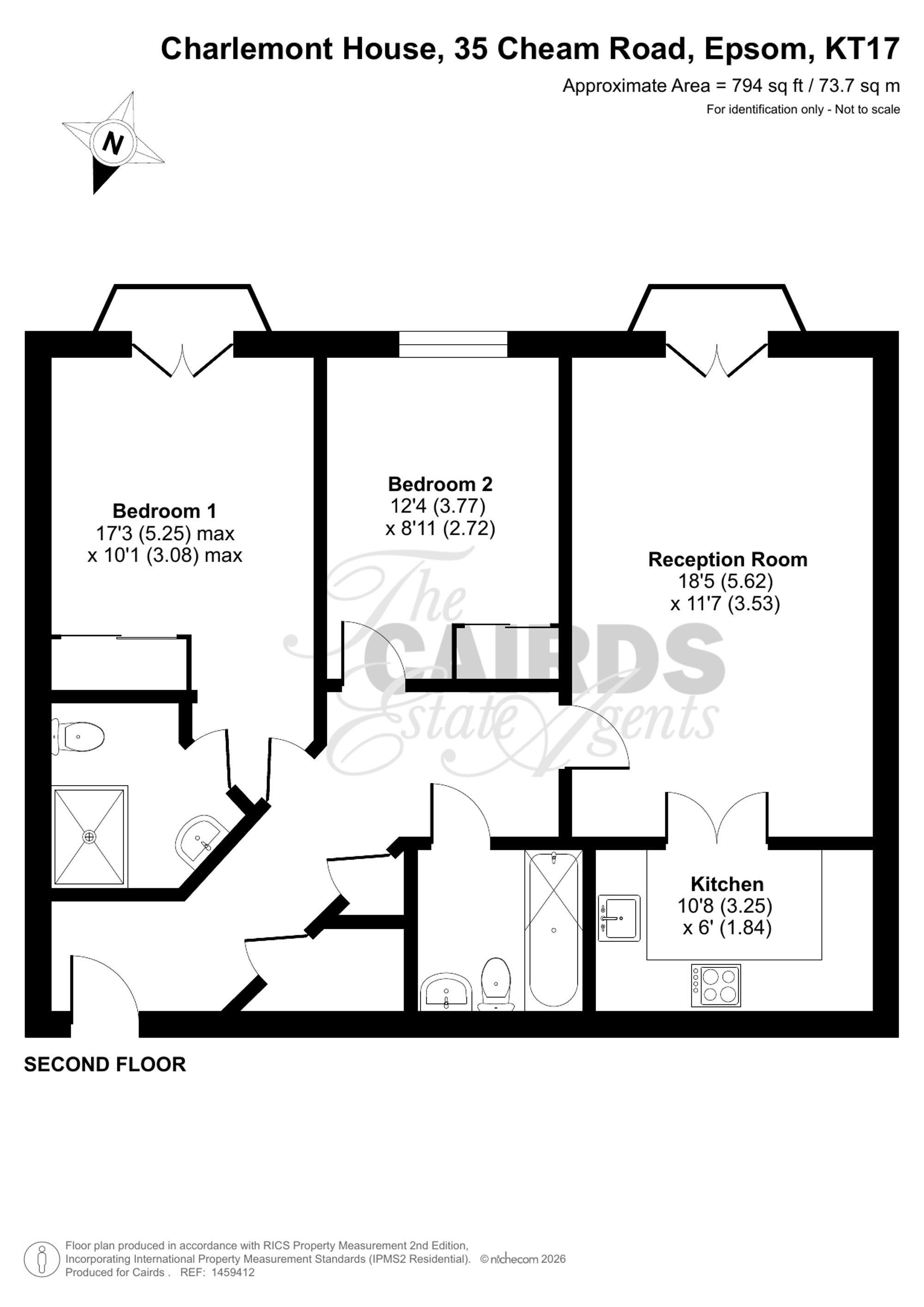 Cheam Road, Charlemont House, KT17