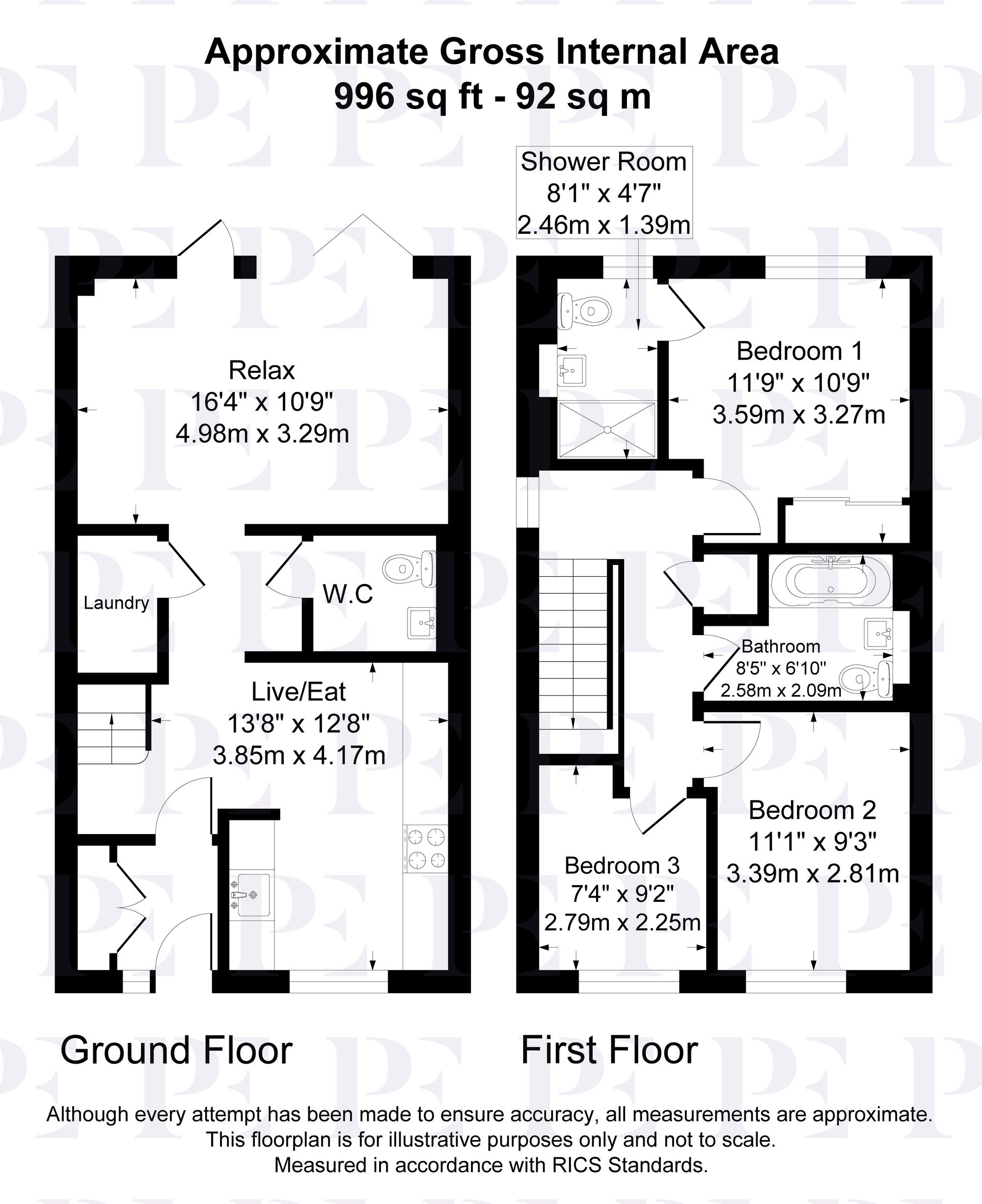 Westfield Avenue, Earl Shilton, LE9 Floorplan