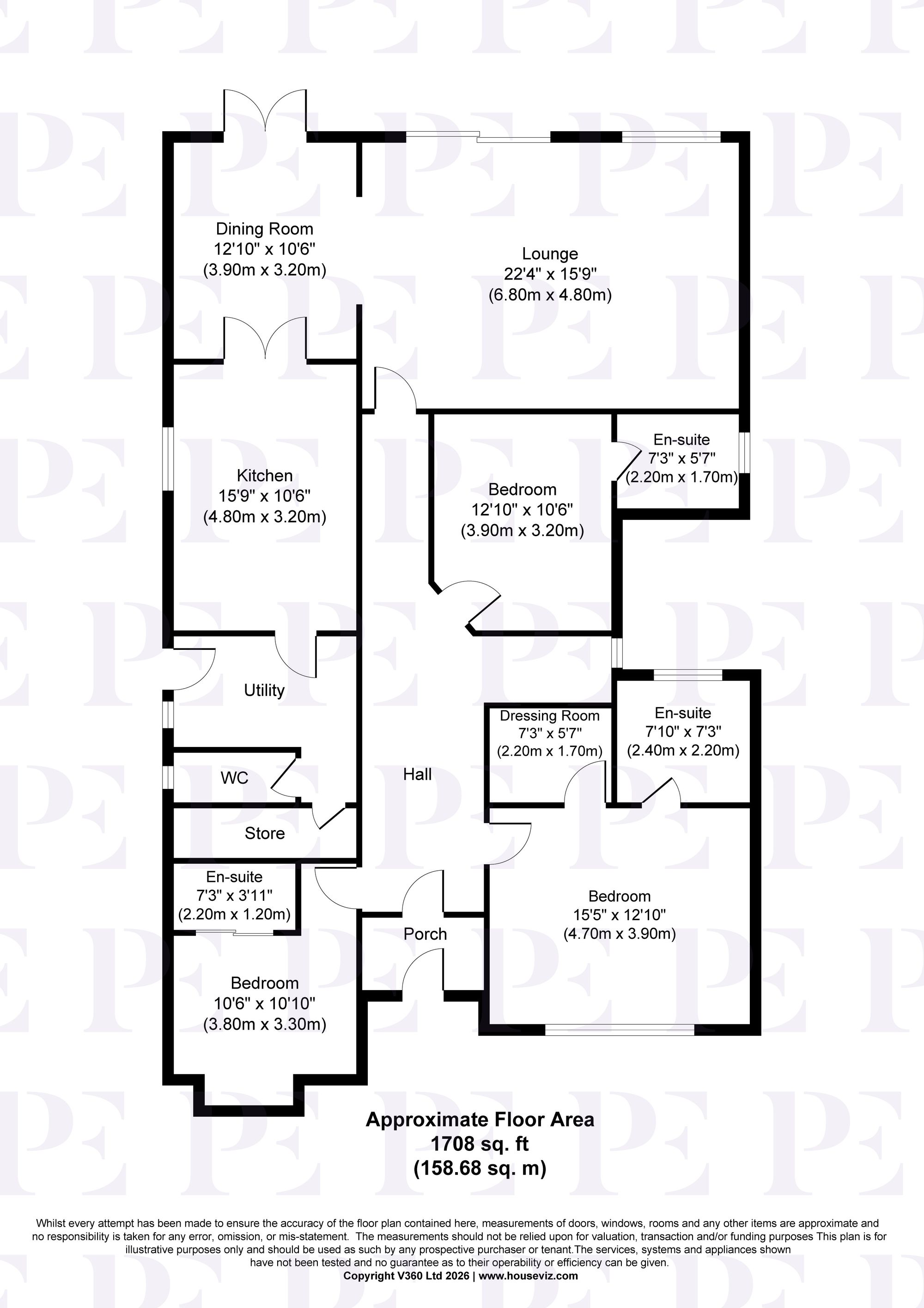 Bradgate Road, Hinckley, LE10 Floorplan