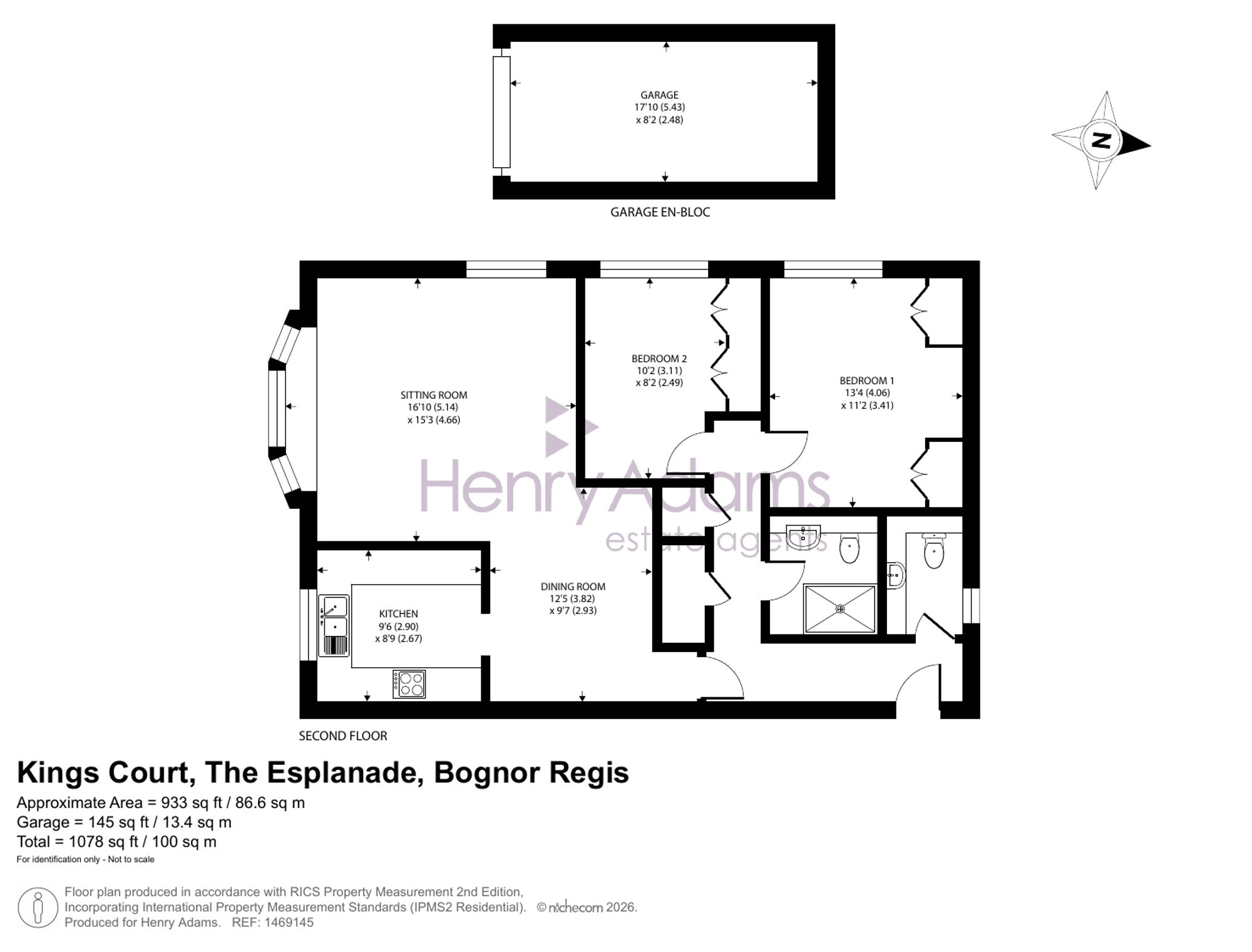 The Esplanade, Kings Court The Esplanade, PO21 floorplan