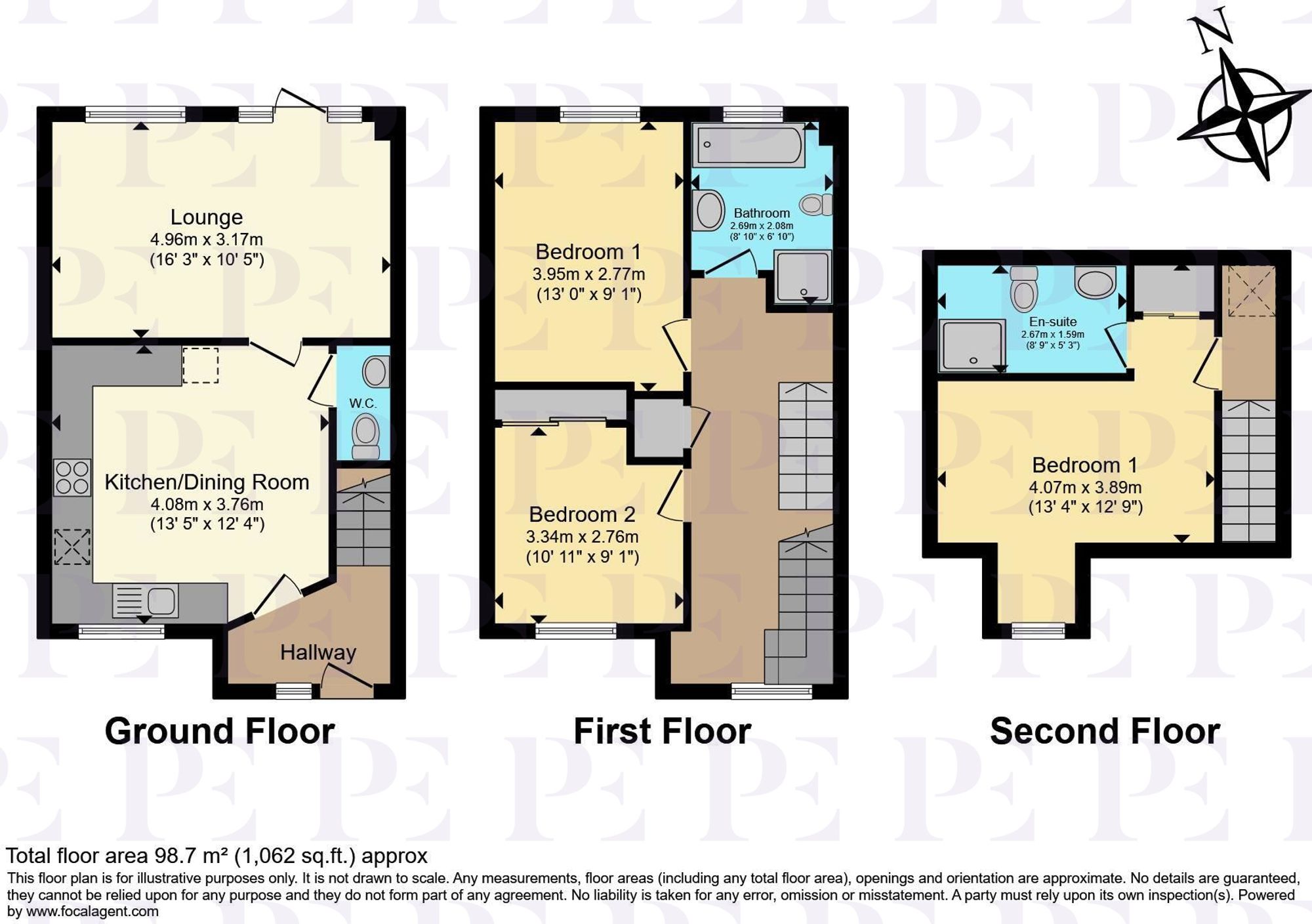 Lockley Gardens, Sapcote, LE9 Floorplan