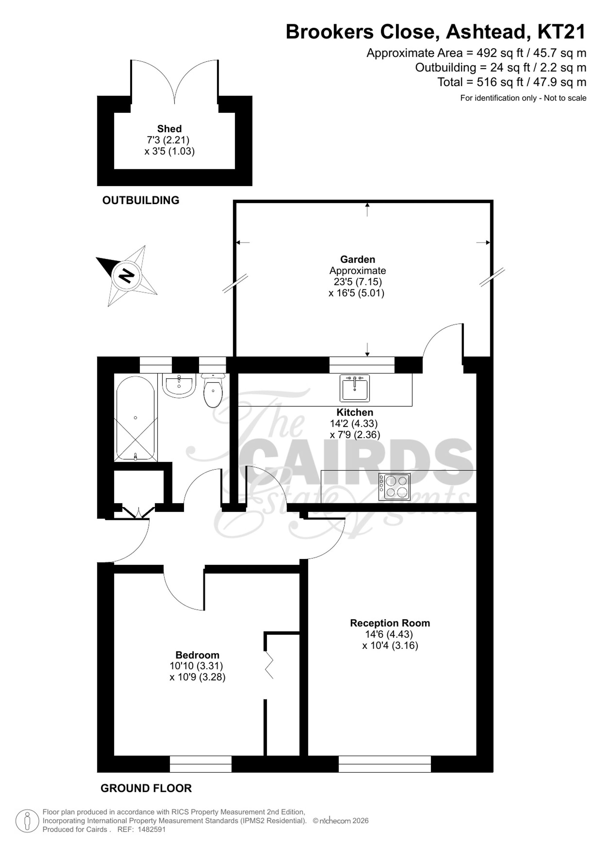Brookers Close, Ashtead, KT21