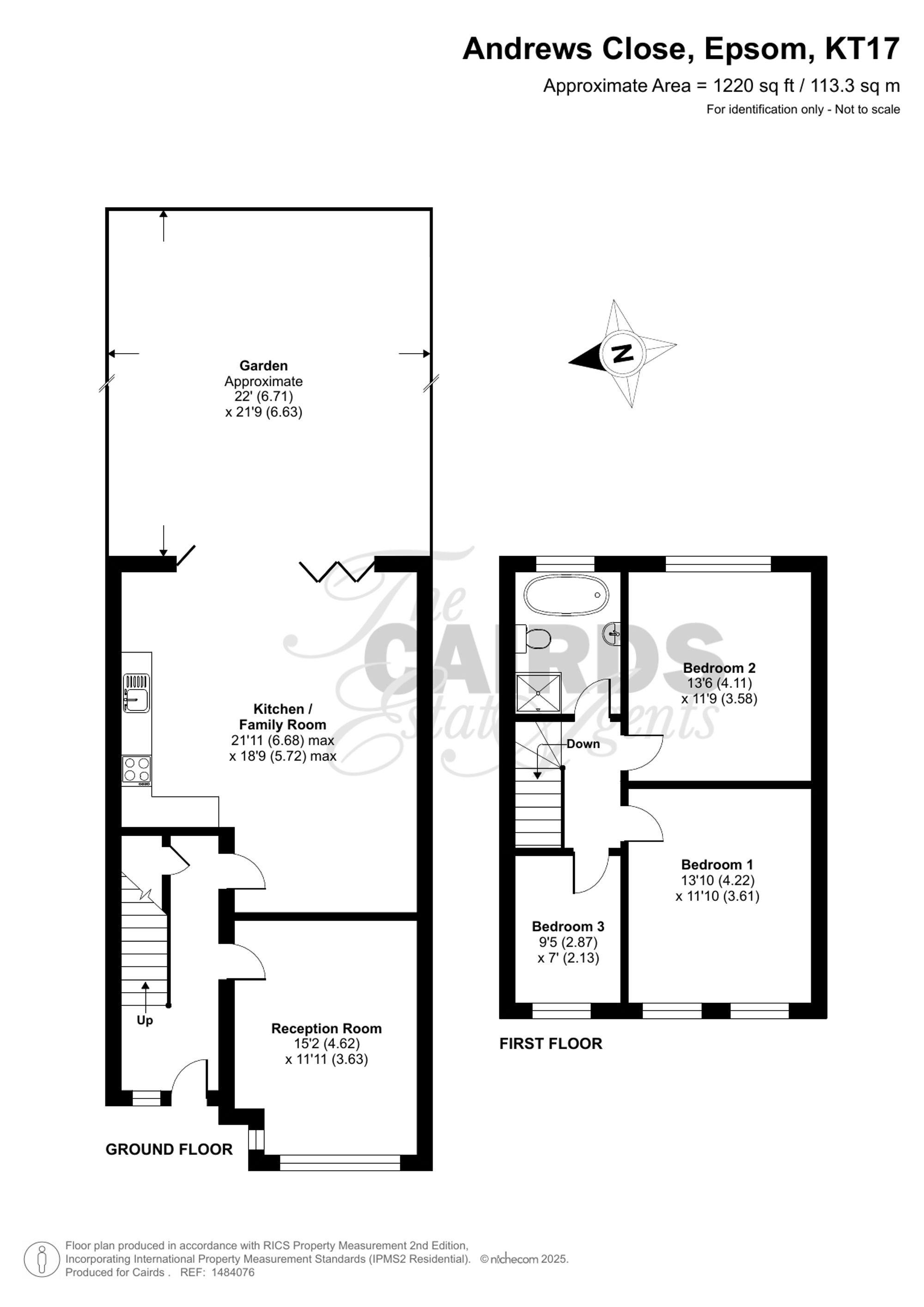 Andrews Close, Epsom, KT17
